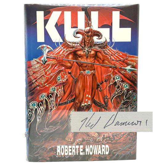 HOWARD, Robert E. “Kull” [Donald M. Grant, 1985] Signed by Illustrator