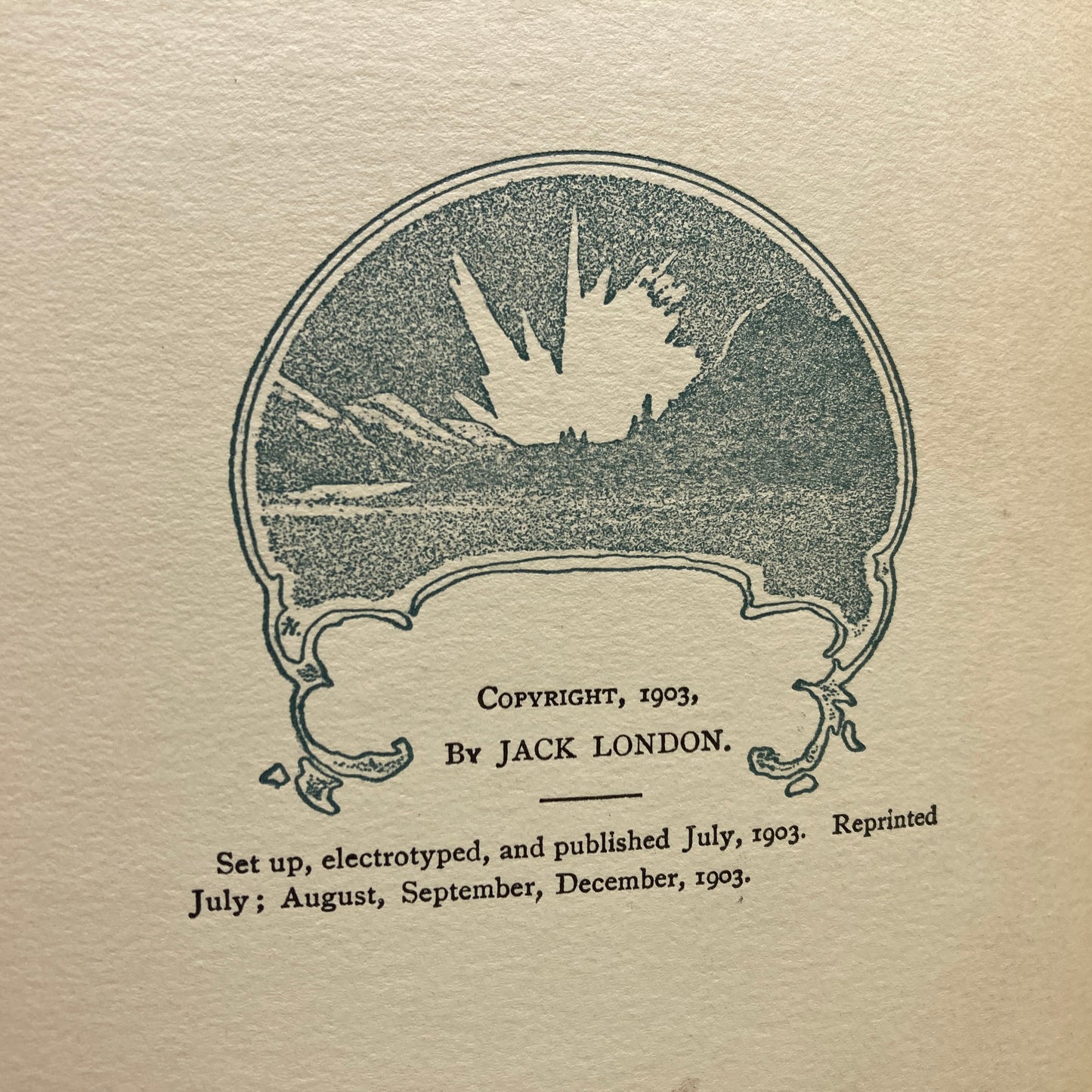 LONDON, Jack "The Call of the Wild" [Macmillan, 1903] 1st/5th