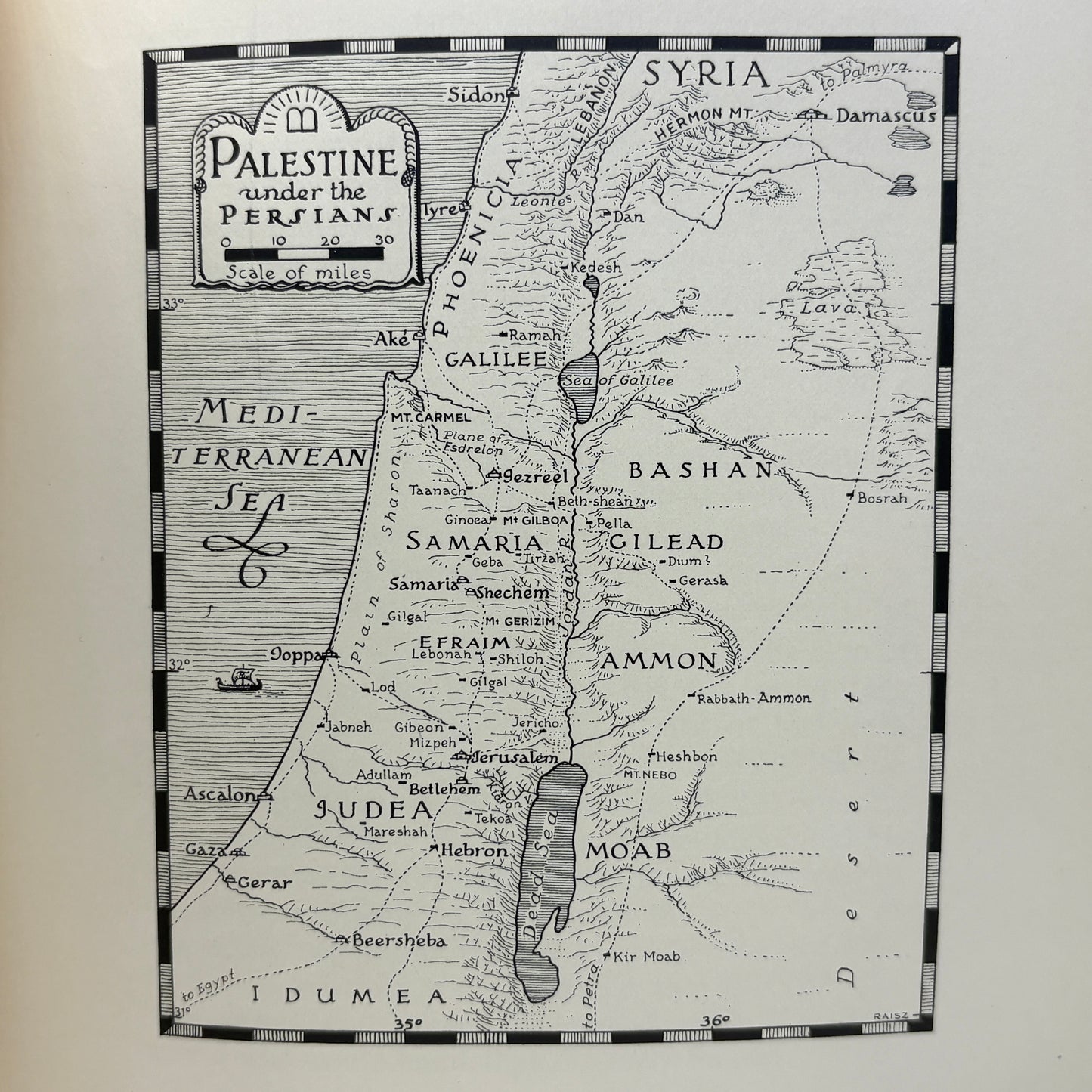ROGERS, Robert William "A History of Ancient Persia" [Scribners, 1929] 1st Edition