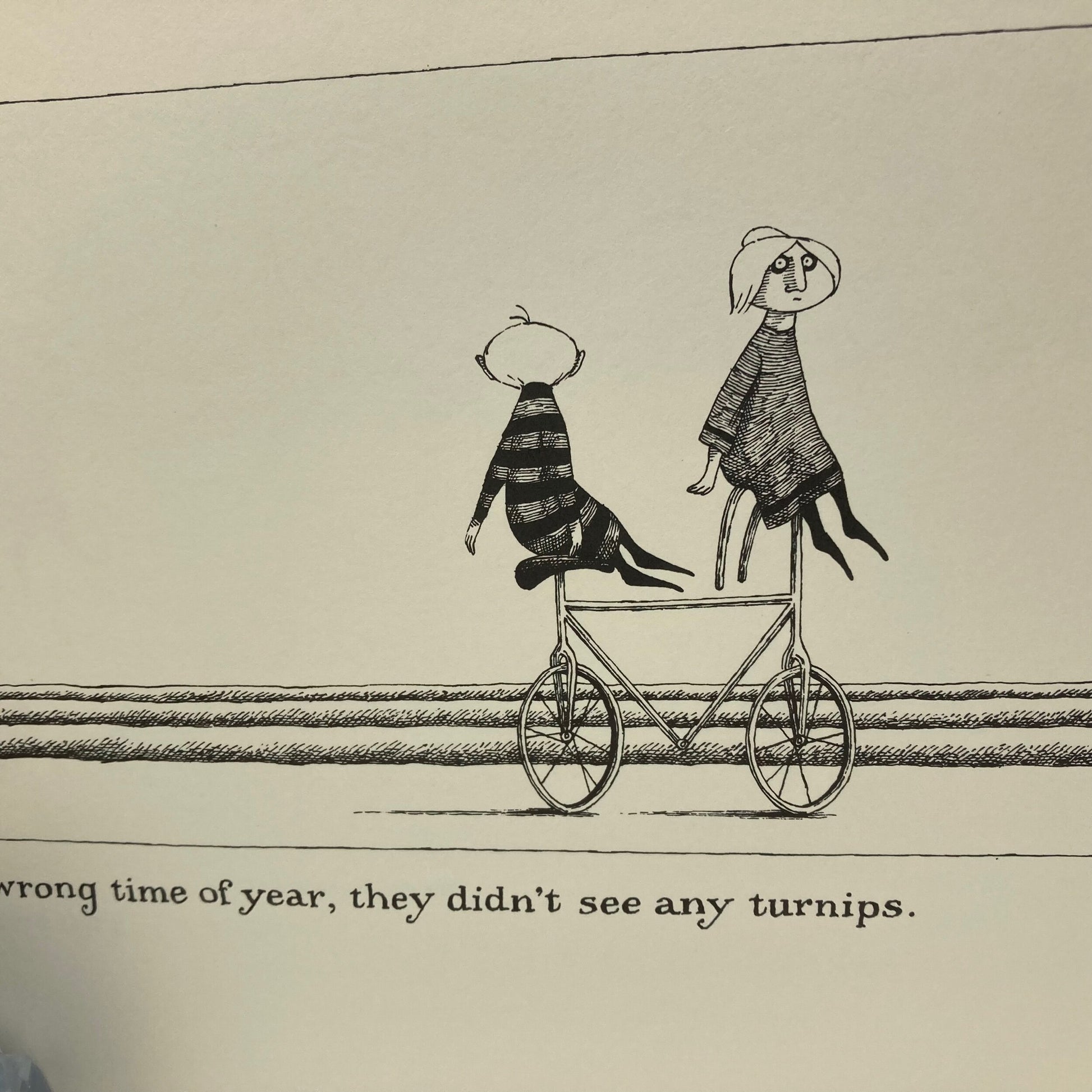 GOREY, Edward "The Epiplectic Bicycle" [Dodd, Mead, & Co, 1969] (Signed) - Buzz Bookstore