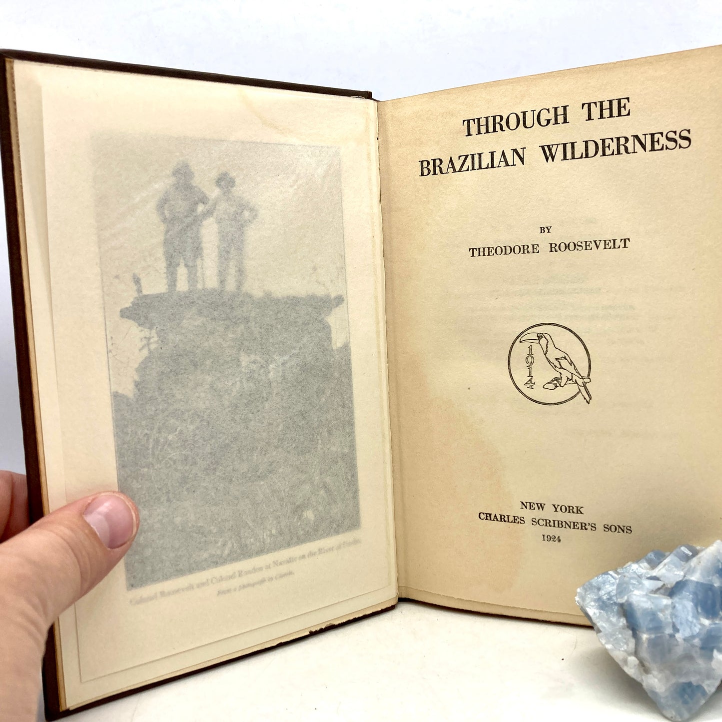 ROOSEVELT, Theodore "Through the Brazilian Wilderness" [Scribners, 1924]