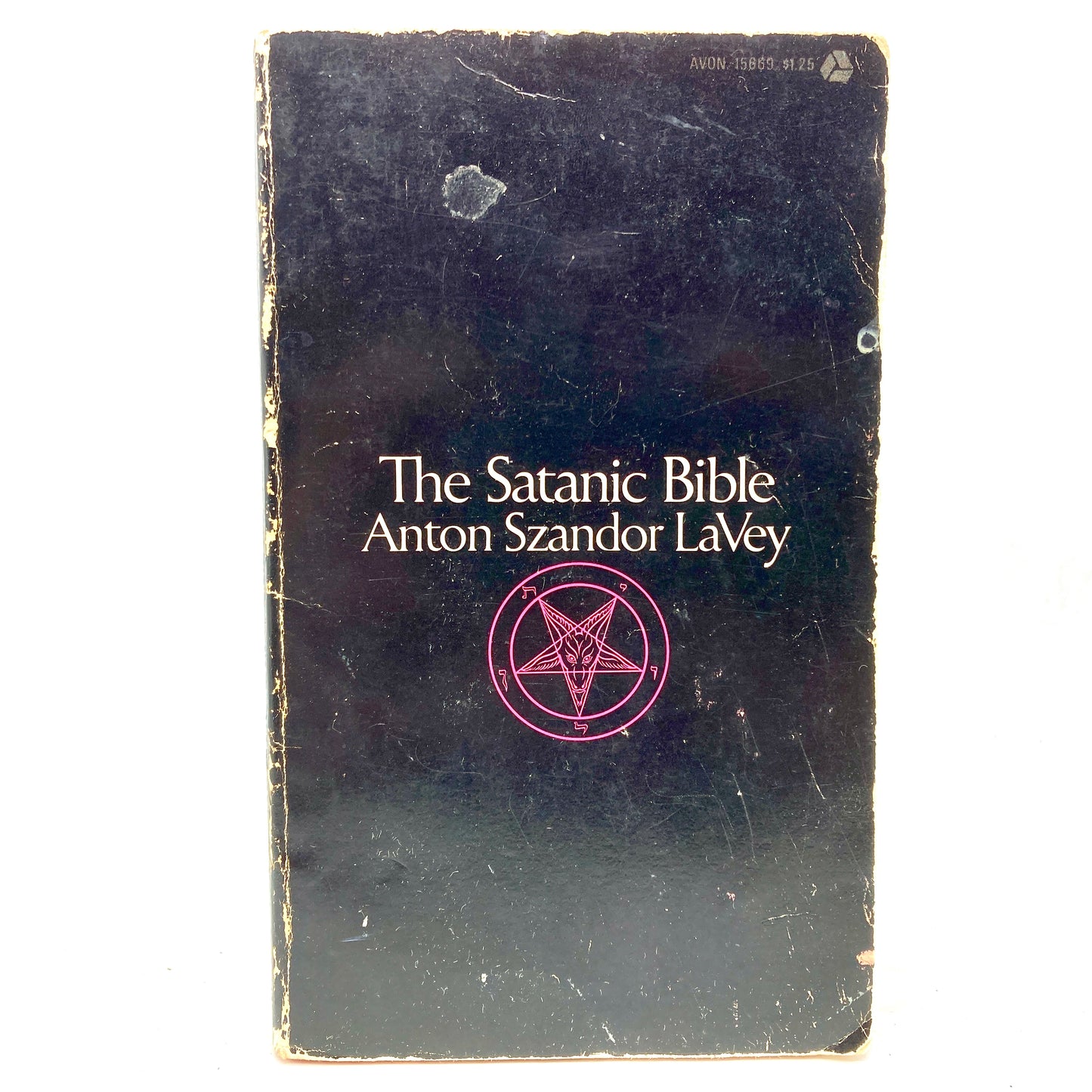 LAVEY, Anton Szander "The Satanic Bible" [Avon, 1969] 9th Printing