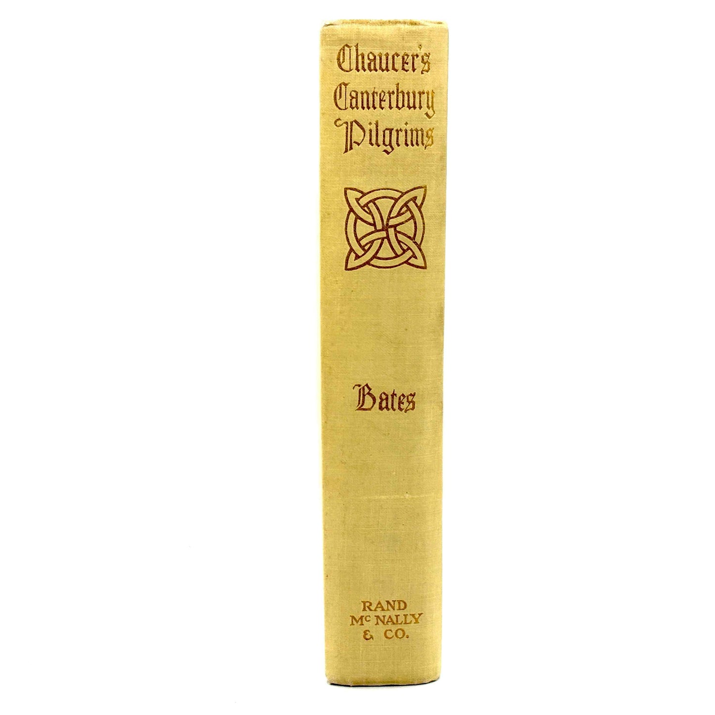 BATES, Katharine Lee “Chaucer’s Canterbury Pilgrims” [Rand McNally & Co, 1914]