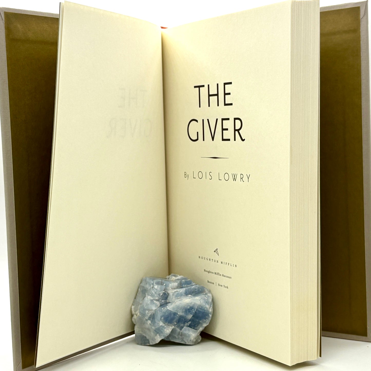 LOWRY, Lois "The Giver" [Houghton Mifflin, 1993] Signed