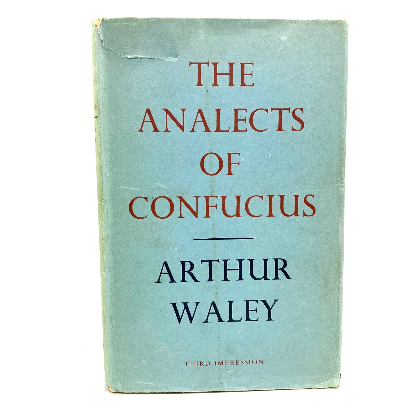 WALEY, Arthur "The Analects of Confucius" [George Allen & Unwin, 1956]