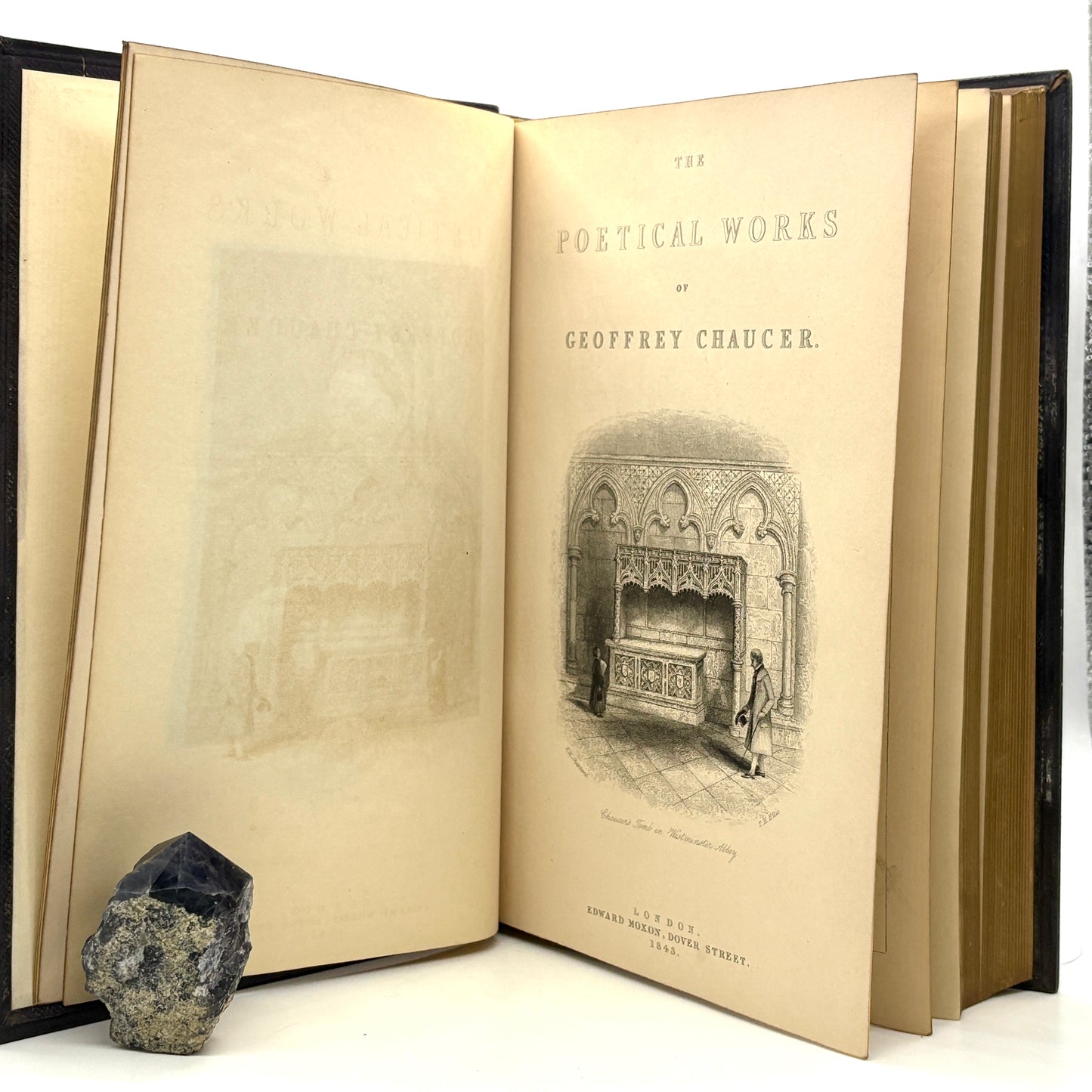 CHAUCER, Geoffrey "The Poetical Works" [Edward Moxon, 1847] Canterbury Tales