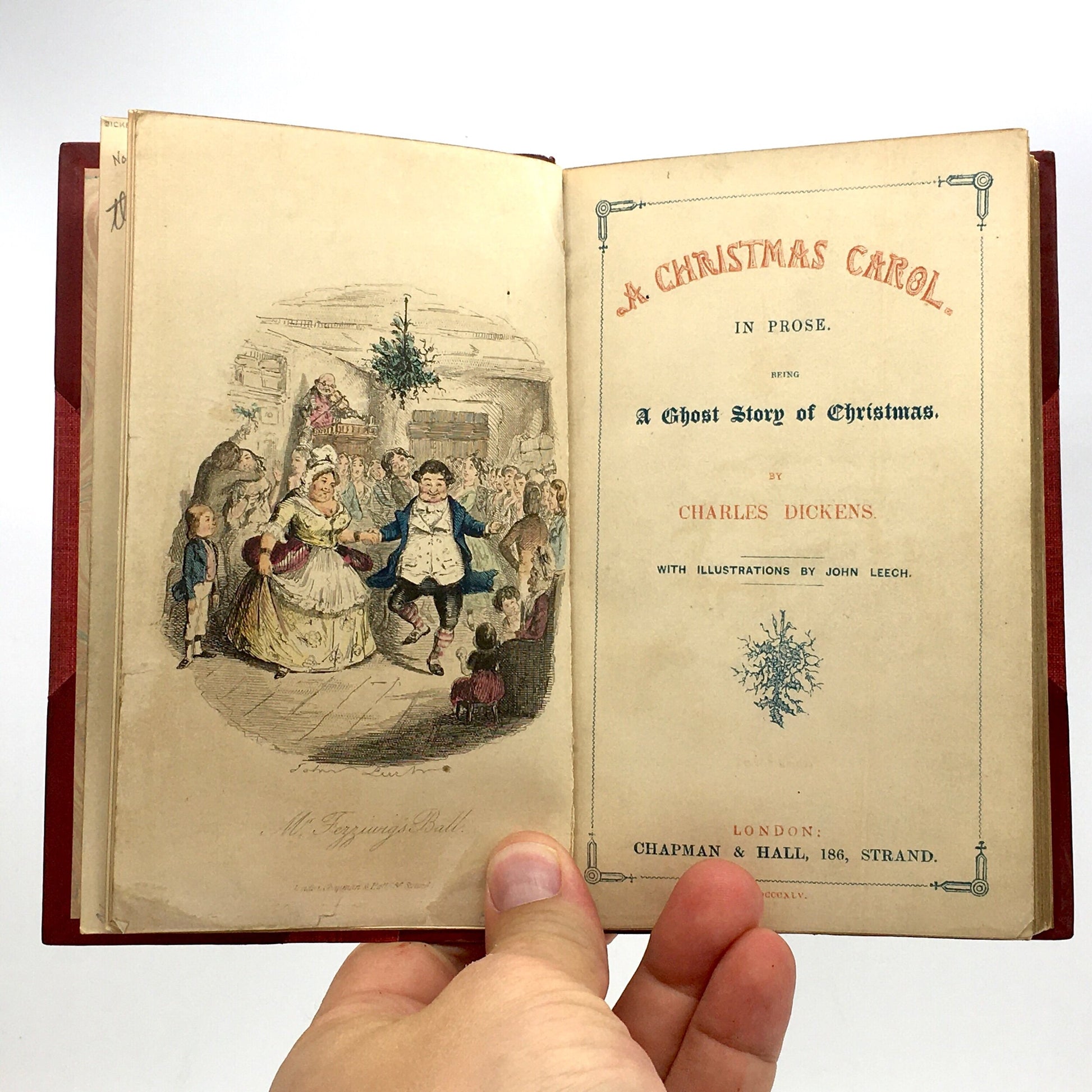 DICKENS, Charles. Complete Set of "Christmas Books" - 5 Volumes, 1845-1848 - Buzz Bookstore