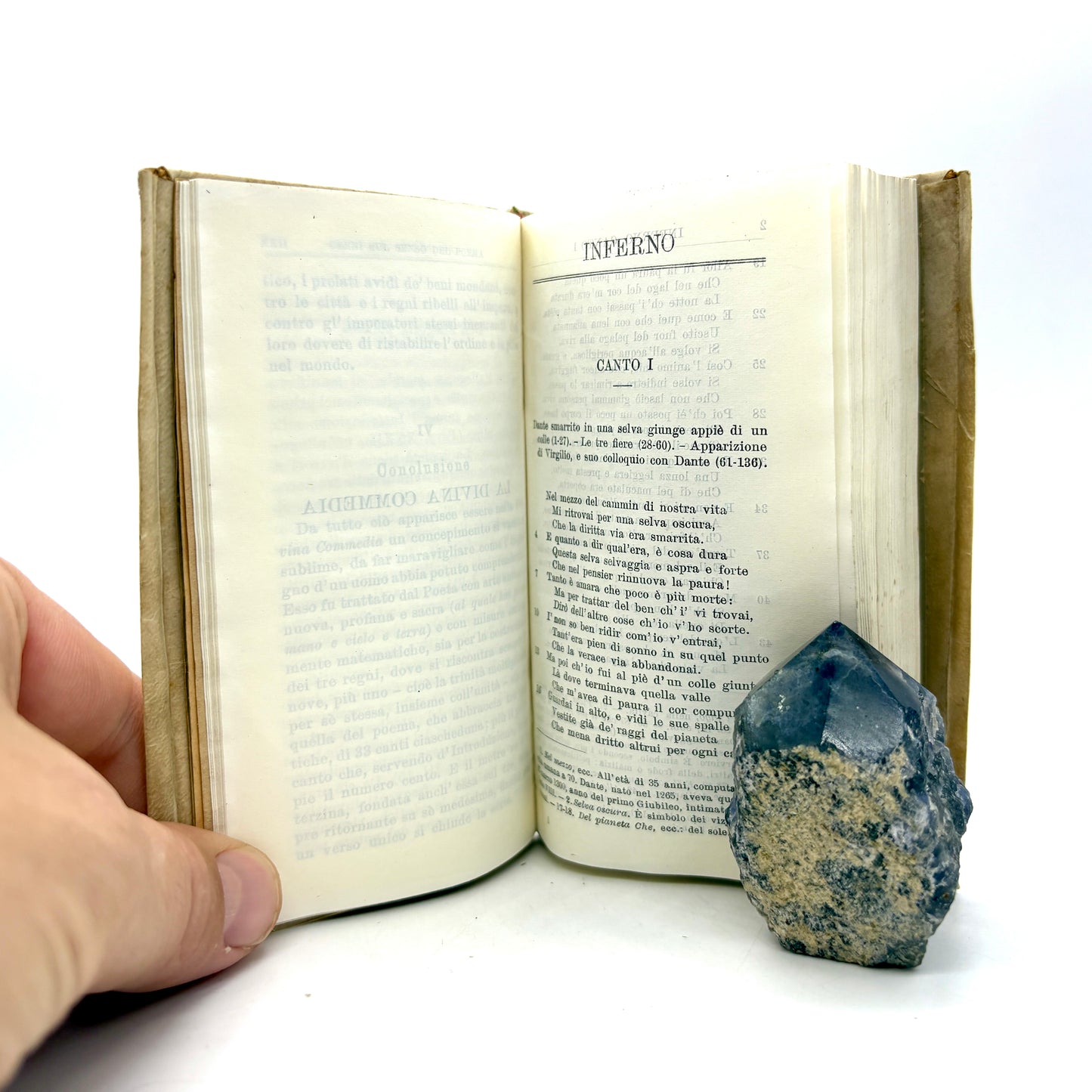 ALIGHIERI, Dante "La Divina Commedia" [Urico Hoepli, c1918] Divine Comedy, Painted Vellum