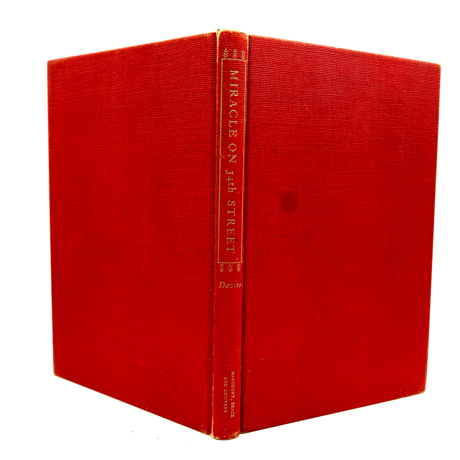 DAVIES, Valentine "Miracle on 34th Street" [Harcourt, Brace & Co, 1947] 1st Edition - Buzz Bookstore
