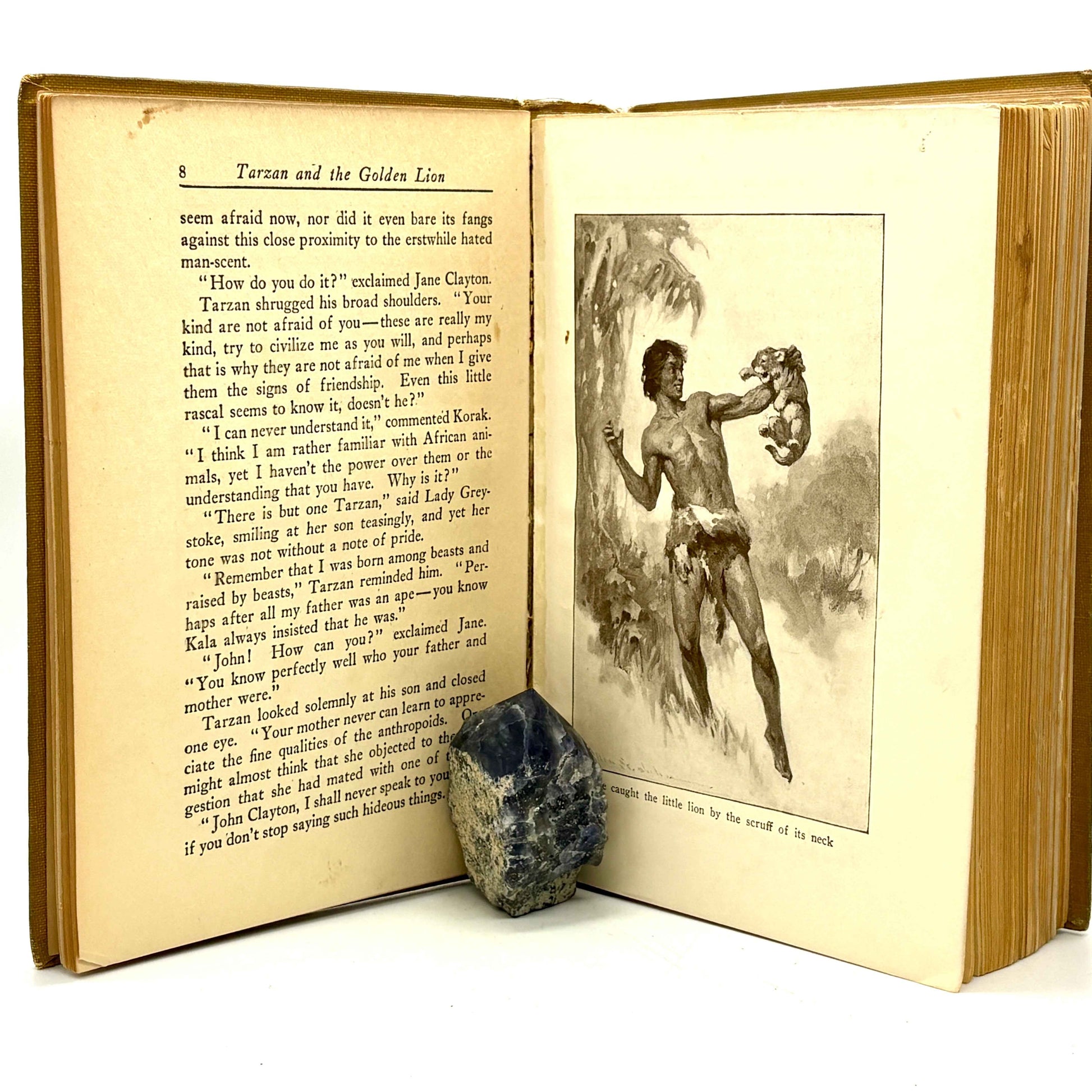 BURROUGHS, Edgar Rice "Tarzan and the Golden Lion" [A.C McClurg, 1923] 1st Edition