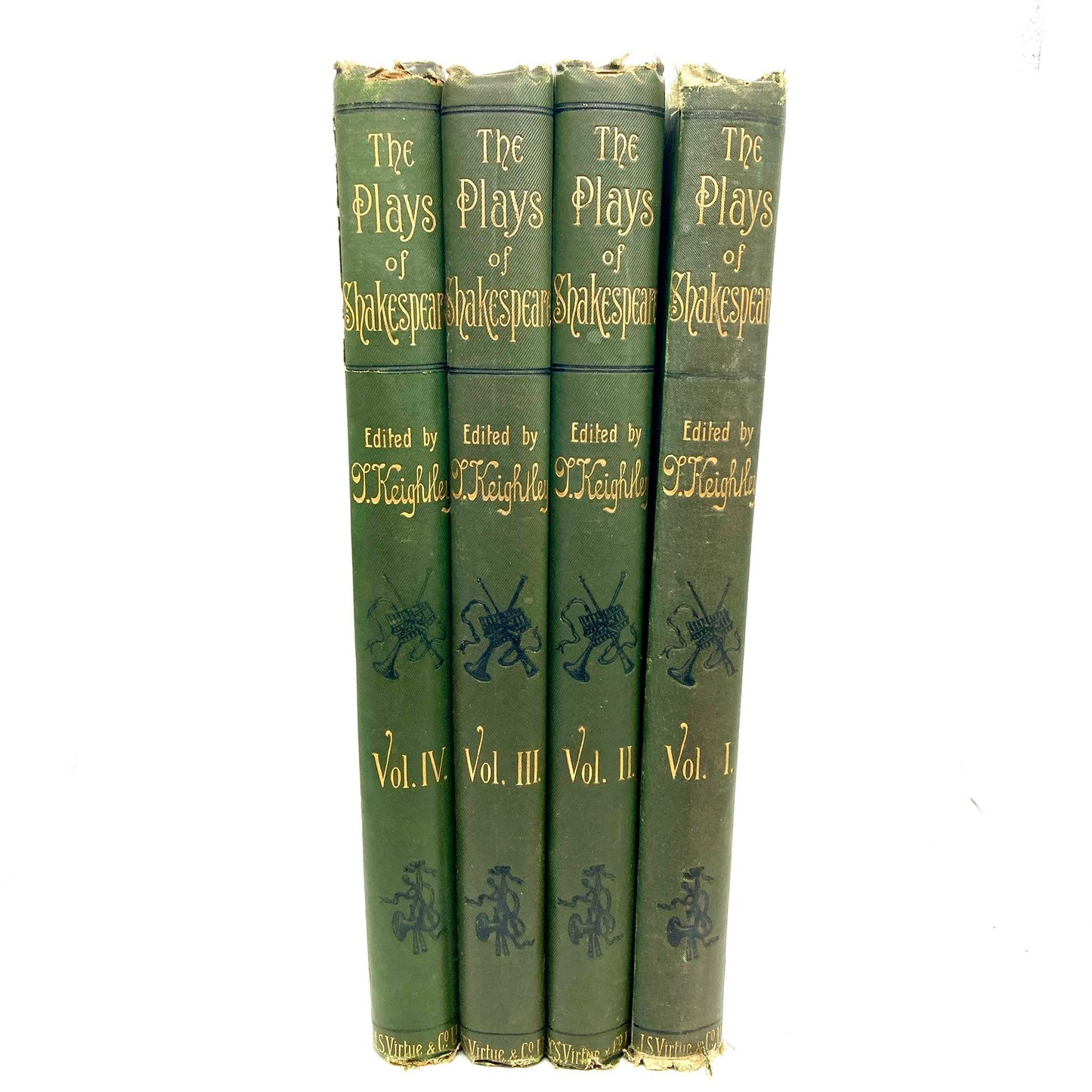 SHAKESPEARE, William "The Plays of William Shakespeare" [J.S. Virtue & Co, n.d./c1880s]