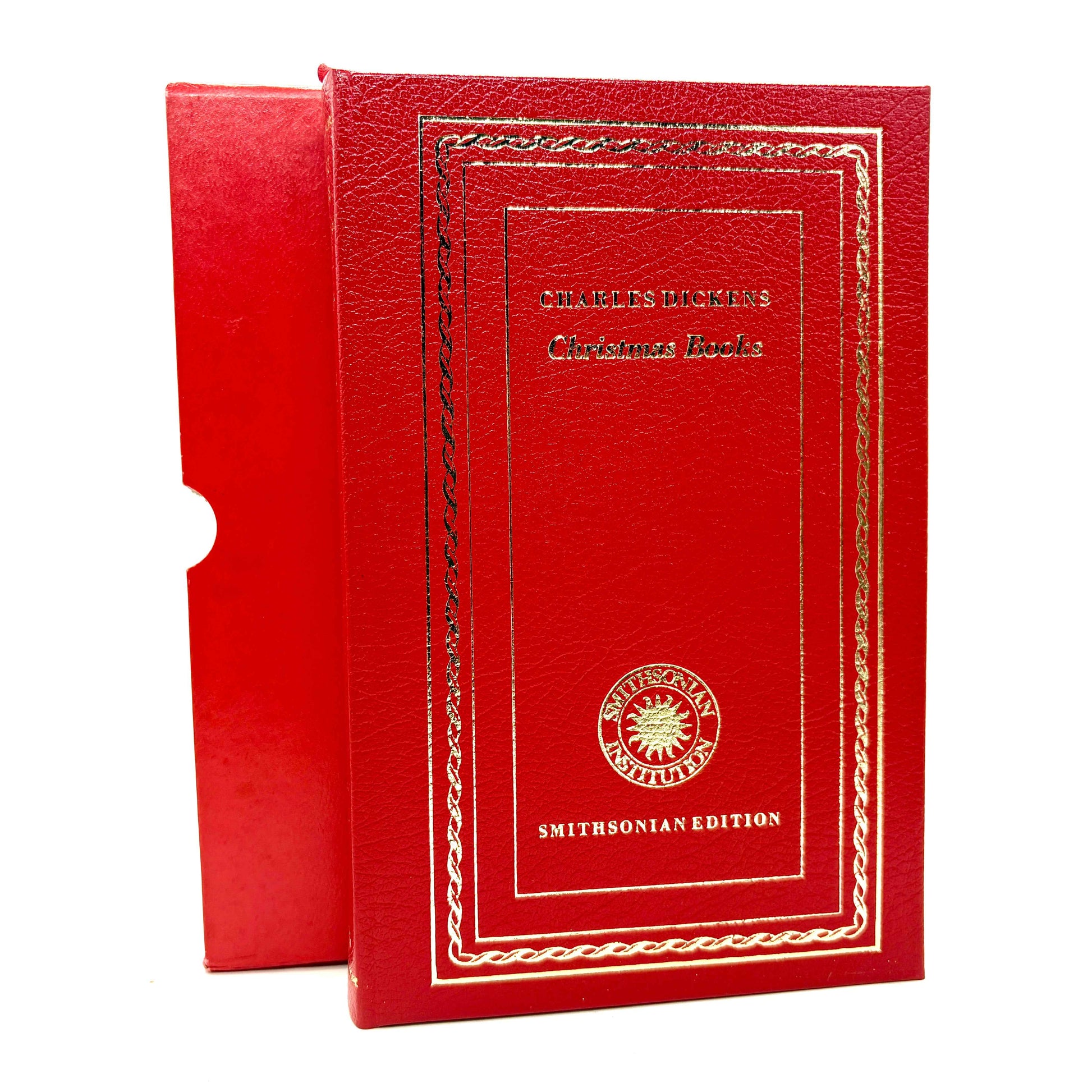 DICKENS, Charles "Christmas Books" [Oxford Univ. Press, 1987] Leather, As New