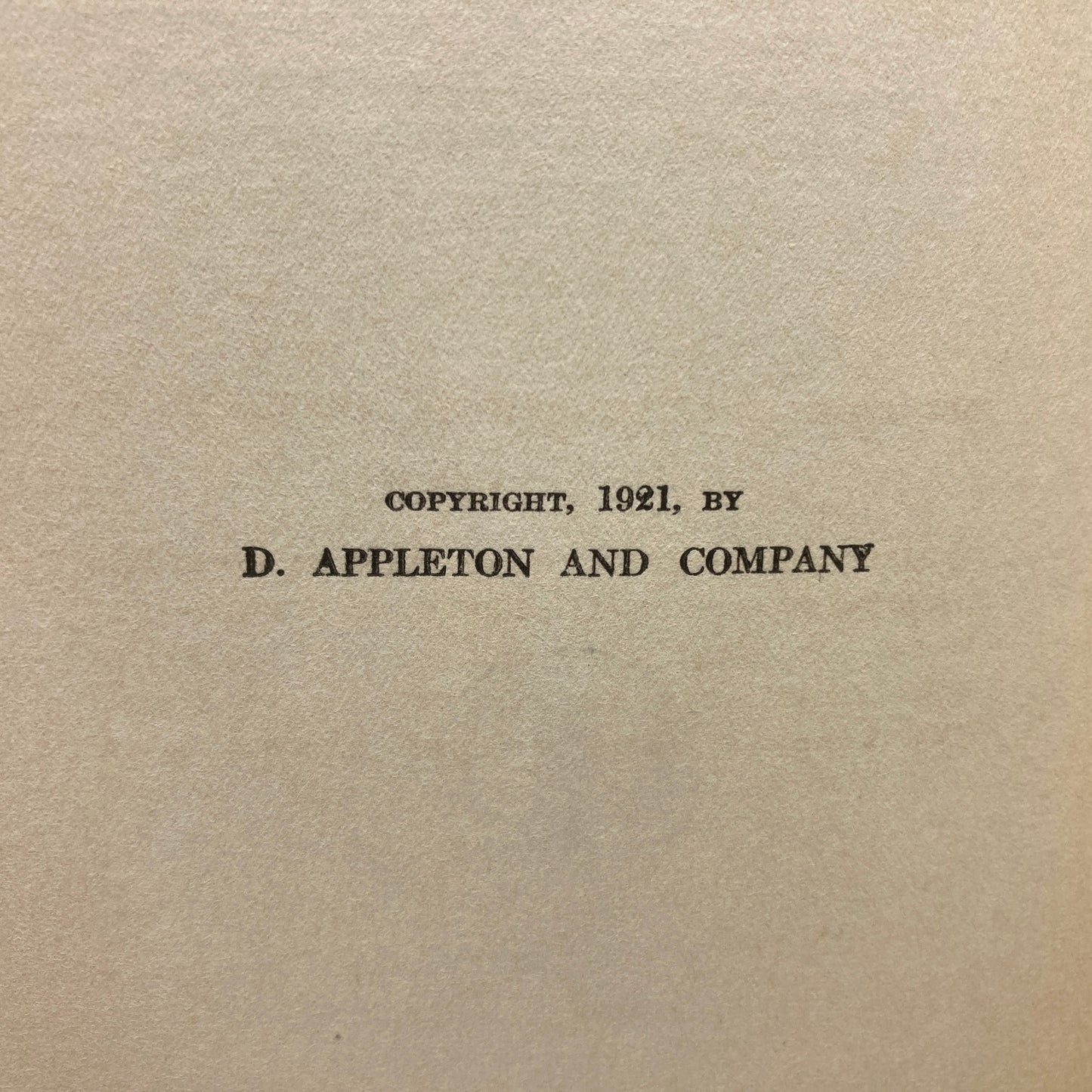 ANDREWS, Roy Chapman "Across Mongolian Plains" [Blue Ribbon Books, 1921]