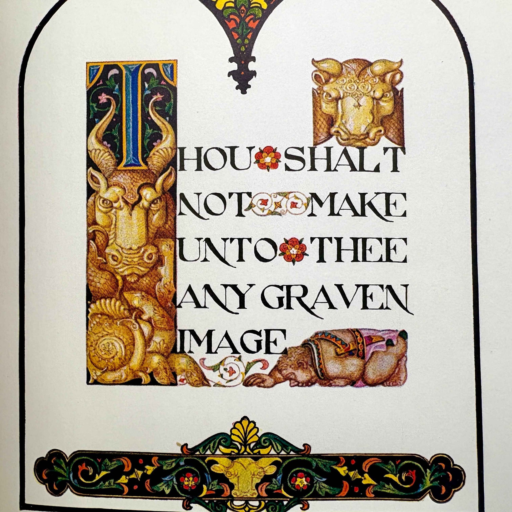 SZYK, Arthur "The Ten Commandments" [John C. Winston, 1947] Signed, Numbered