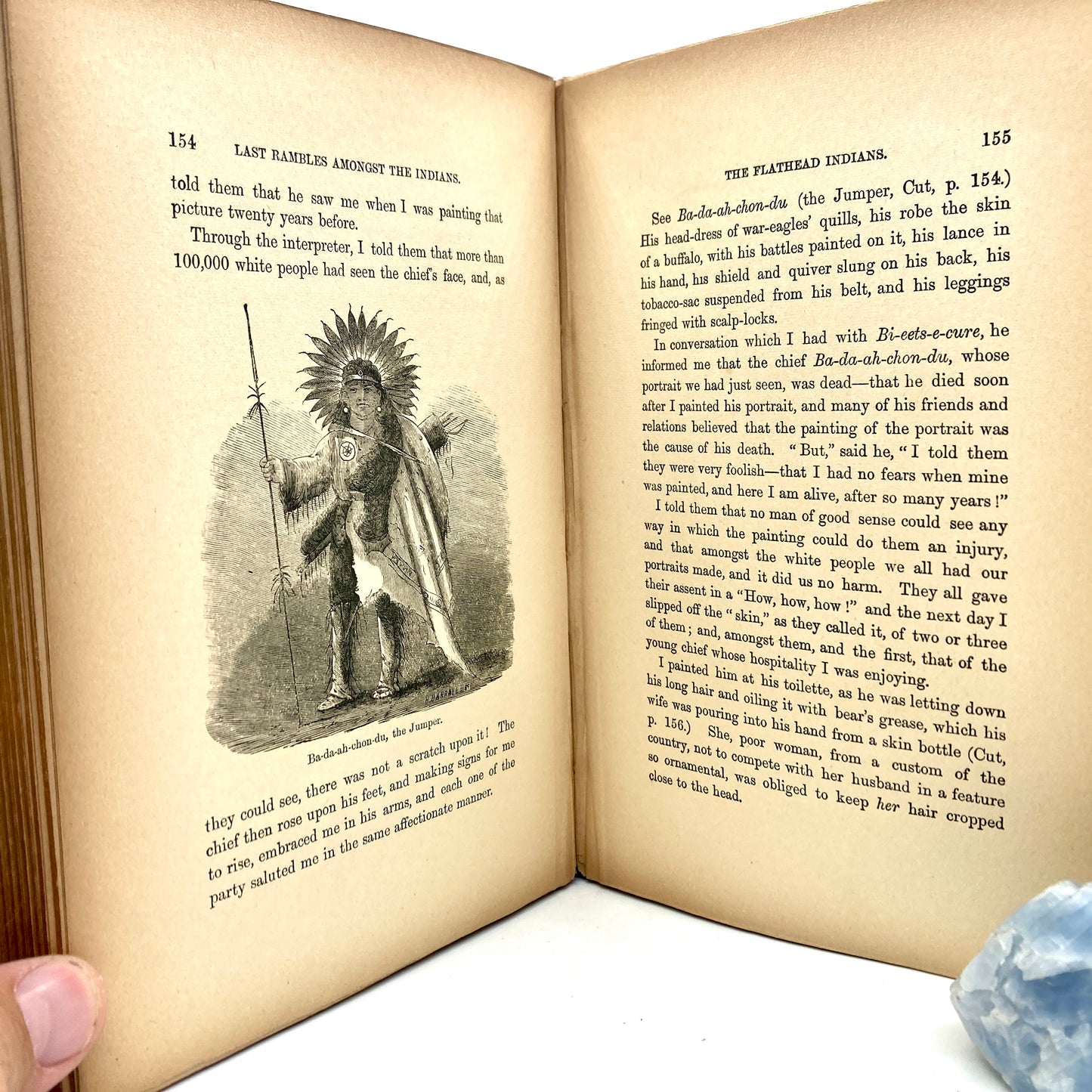 CATLIN, George "Rambles Among the Indians" [Gall & Inglis, n.d..c1910]