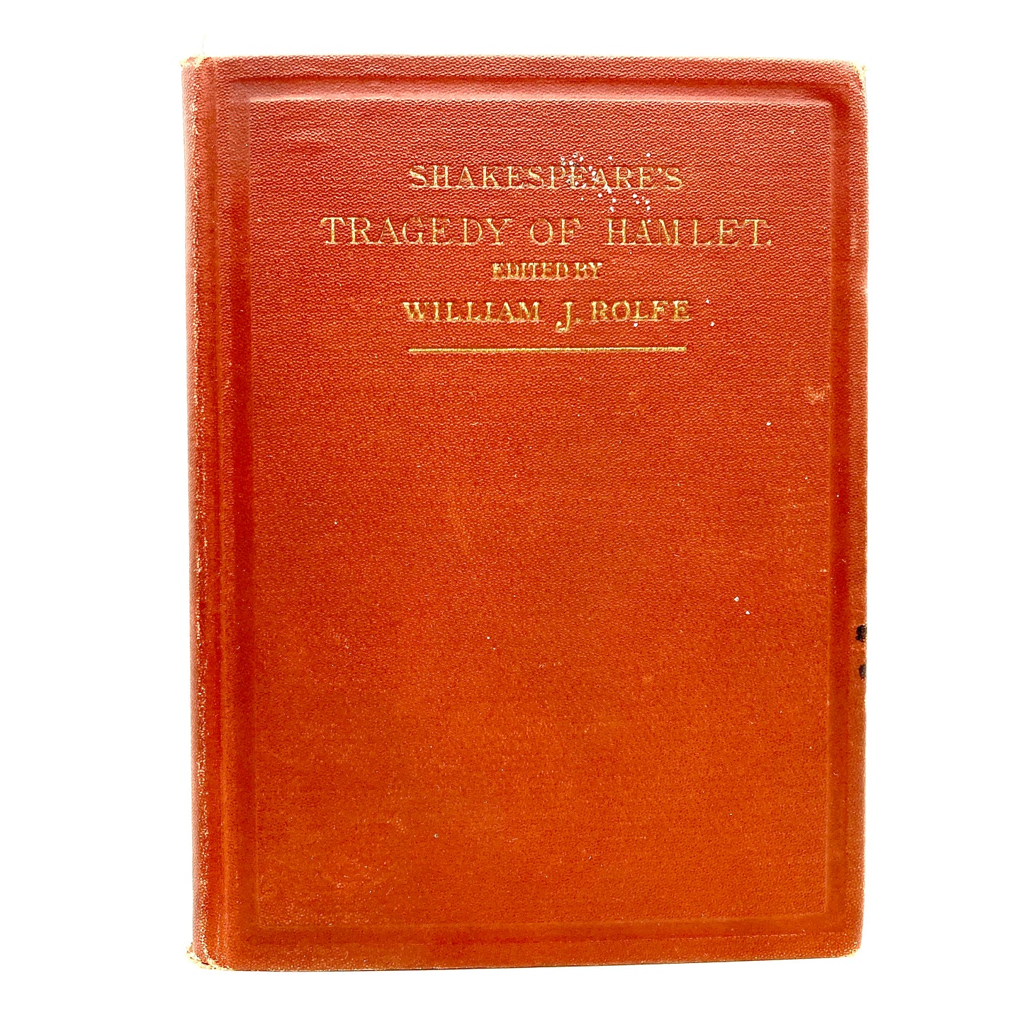 SHAKESPEARE, William "Hamlet, Prince of Denmark" [American Book Co, 1906]