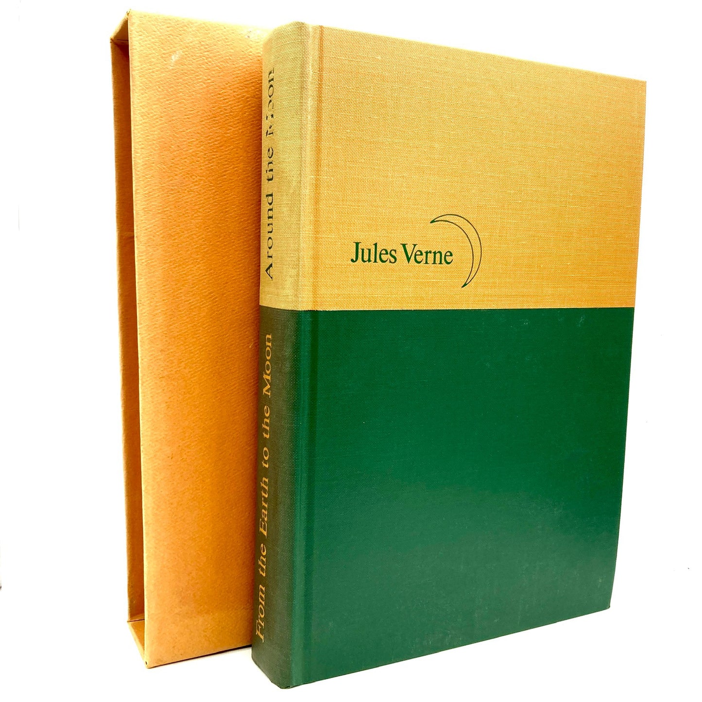 VERNE, Jules "From the Earth to the Moon/Around the Moon" [Heritage Press, 1970] - Buzz Bookstore