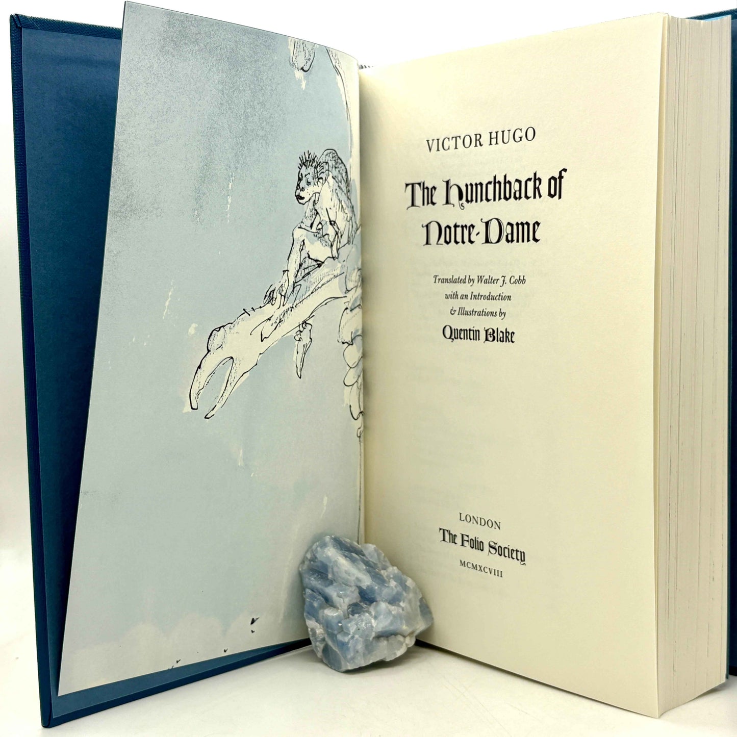 HUGO, Victor "The Hunchback of Notre-Dame" [Folio Society, 1998] Quentin Blake
