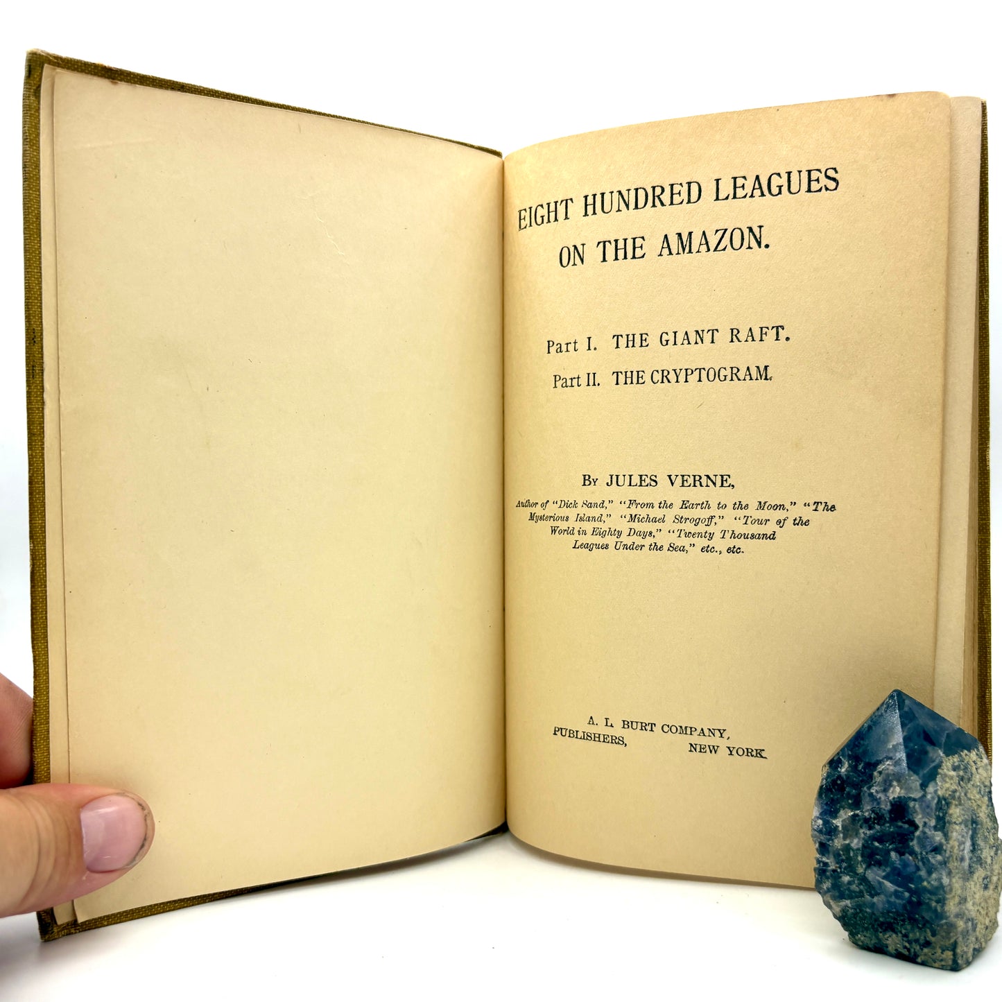 VERNE, Jules "Twenty Thousand Leagues Under the Sea" + 3 more [AL Burt, c1932]