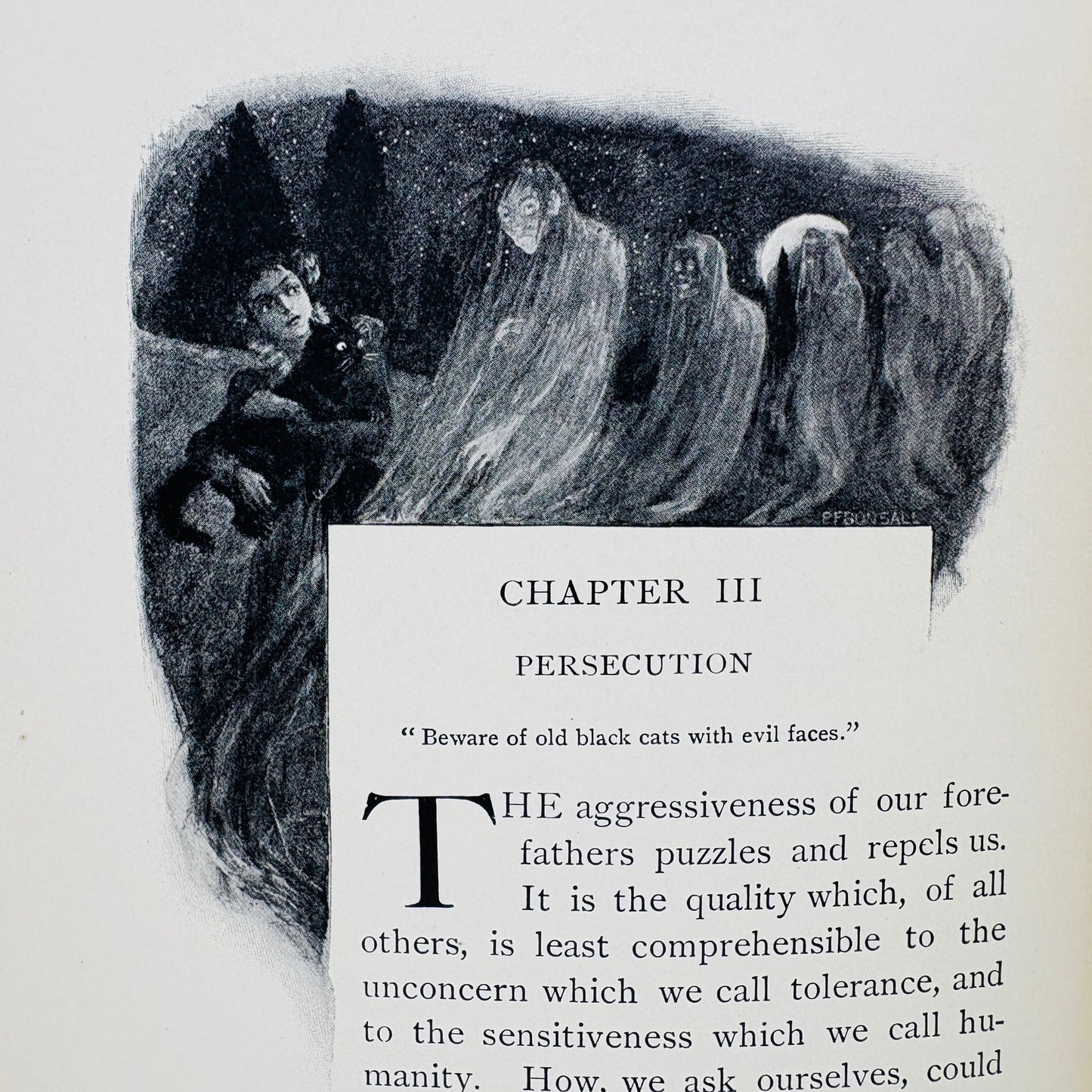 REPPLIER, Agnes "The Fireside Sphinx" [Houghton Mifflin, 1901] 1st Edition, Cats