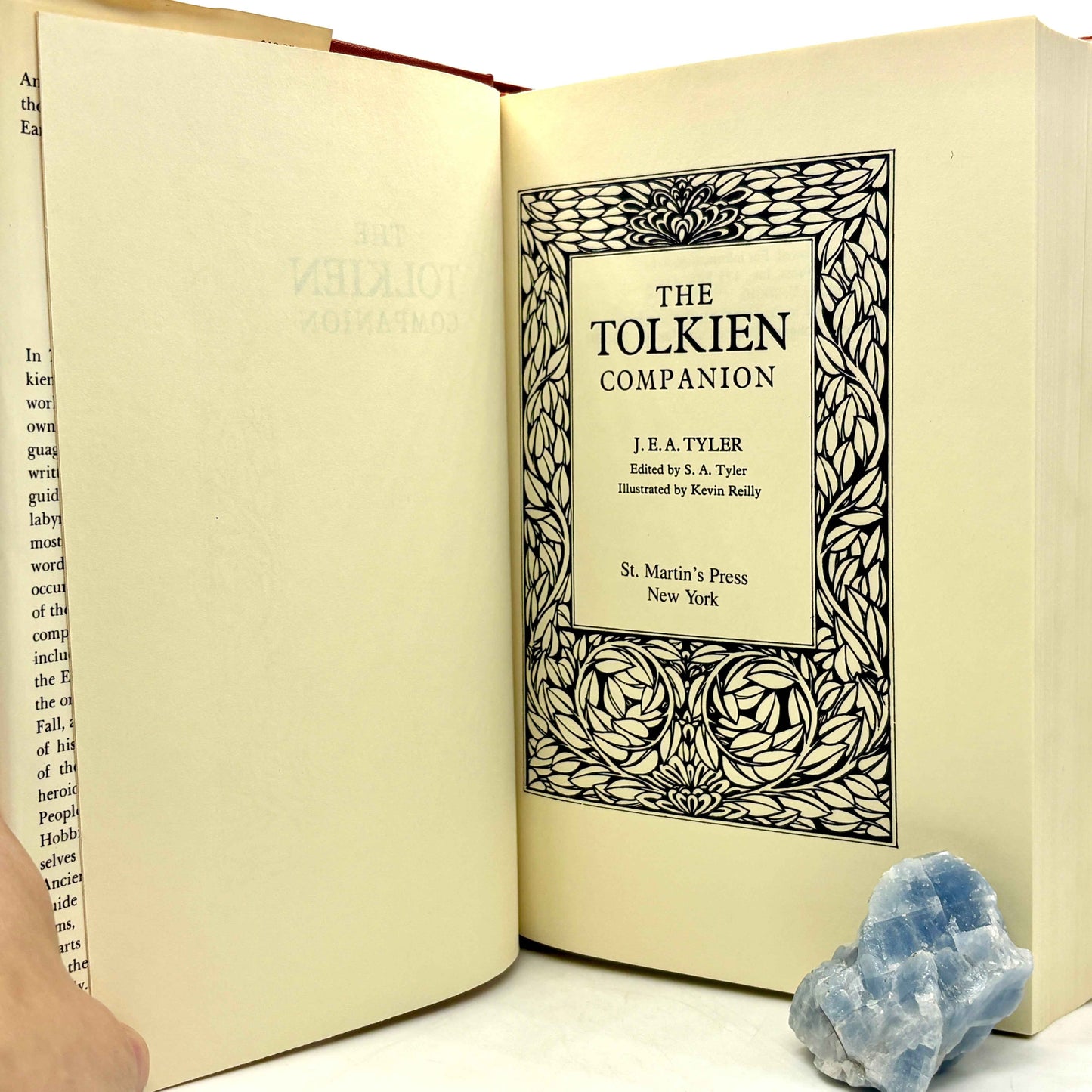 TYLER, J.E.A. “The Tolkien Companion” [St. Martin’s Press, 1976] 1st Edition