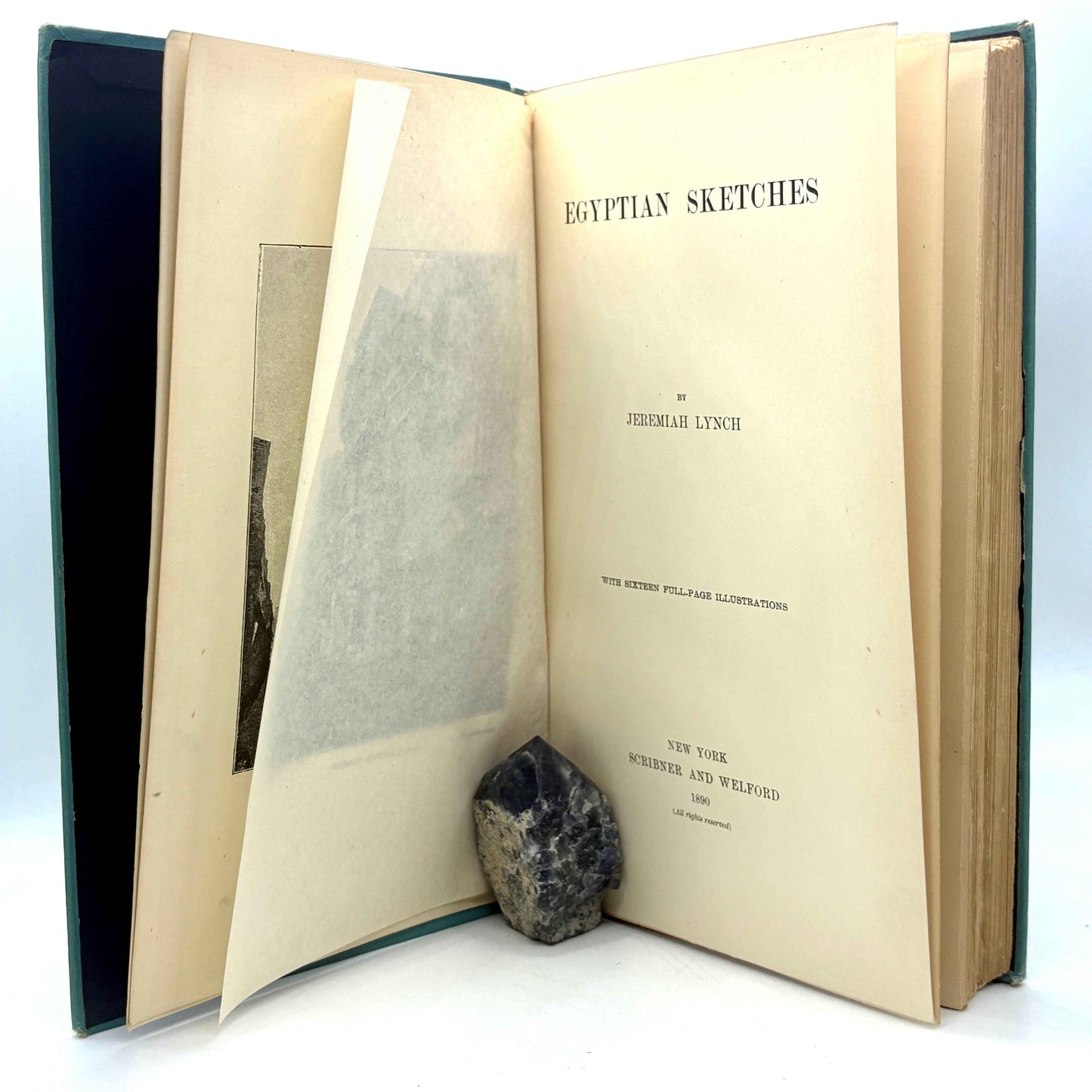 LYNCH, Jeremiah "Egyptian Sketches" [Scribner and Wellford, 1890]