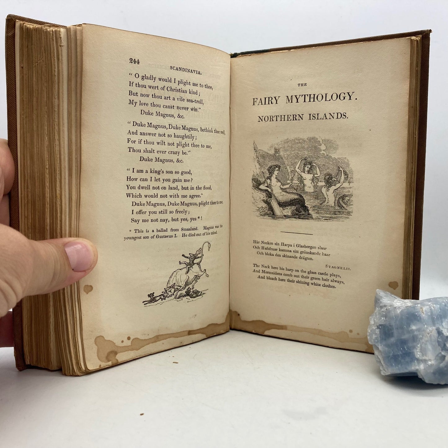 KEIGHTLEY, Thomas "The Fairy Mythology" [Whittaker, Treacher & Co, 1833] - Poe Provenance - Buzz Bookstore