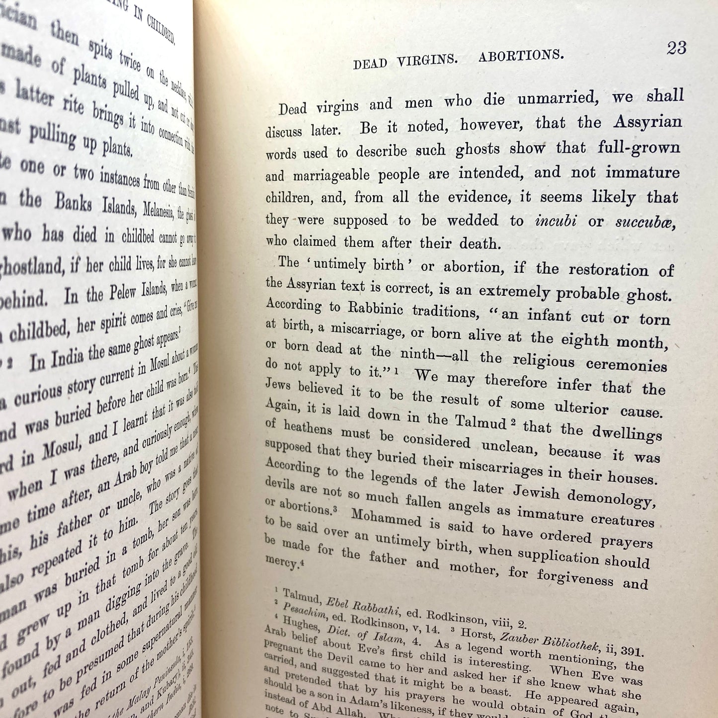 THOMPSON, R. Campbell "Semitic Magic, Its Origins & Development" [Luzac & Co, 1908]