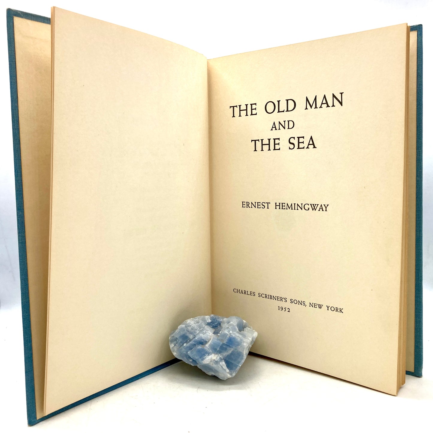 HEMINGWAY, Ernest "The Old Man and the Sea" [Scribners, 1952] 1st Edition/2nd