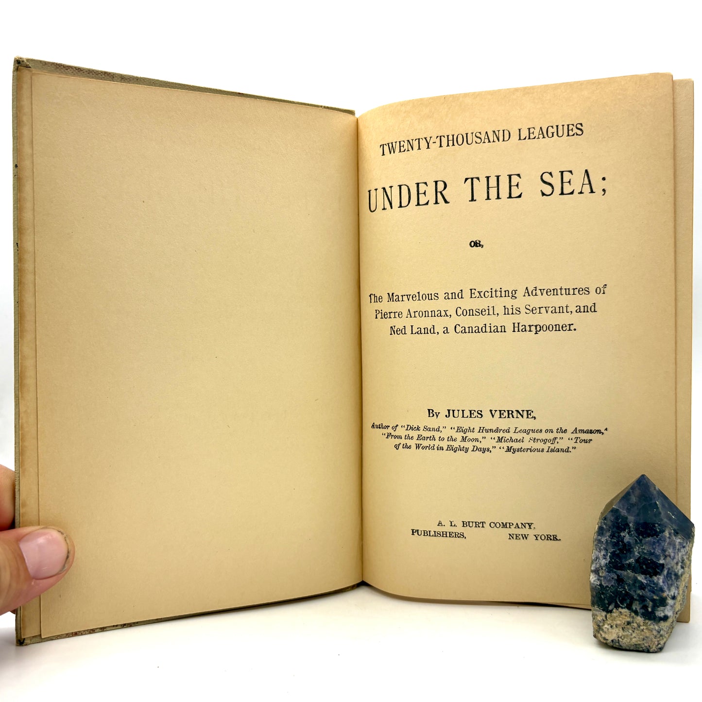 VERNE, Jules "Twenty Thousand Leagues Under the Sea" + 3 more [AL Burt, c1932]
