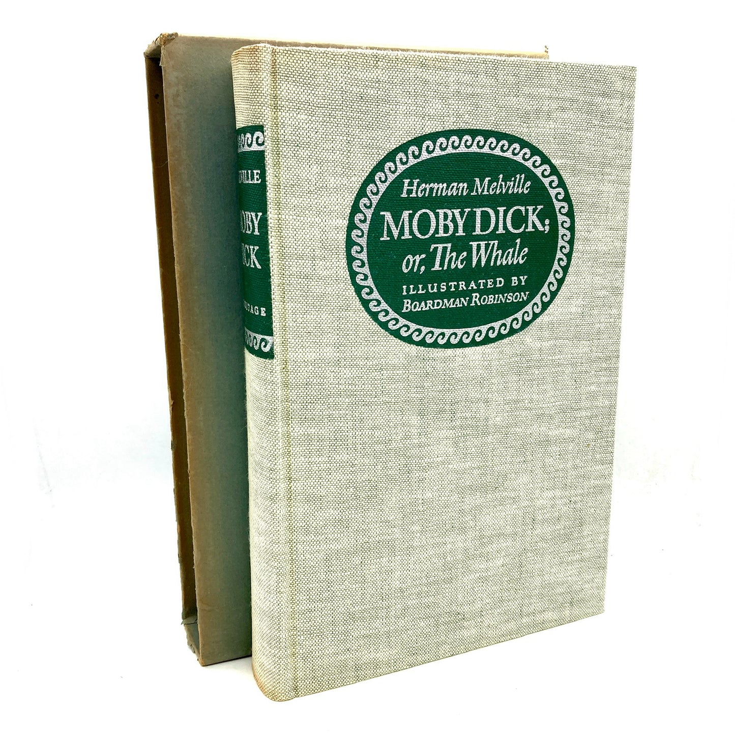 MELVILLE, Herman "Moby Dick" [Heritage Press, 1943]