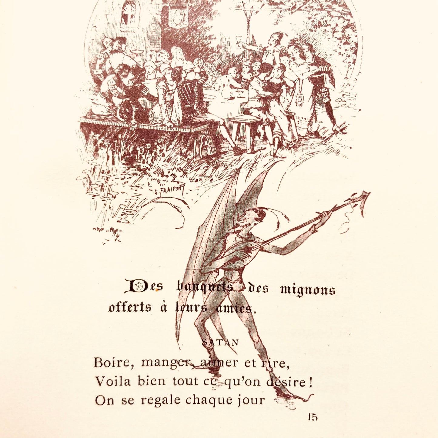 D'AMERVAL, Eloy "La Grande Diablerie" [Georges Hurtel, 1884] - Buzz Bookstore