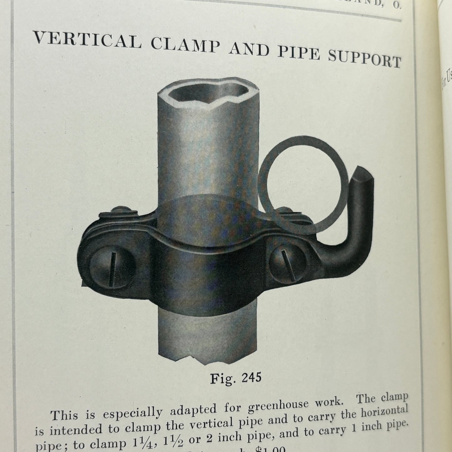 "Catalog G: Pipe Hangers, Plates, Straps, Lag Screws, Machine Bolts, Etc.” [c1909]