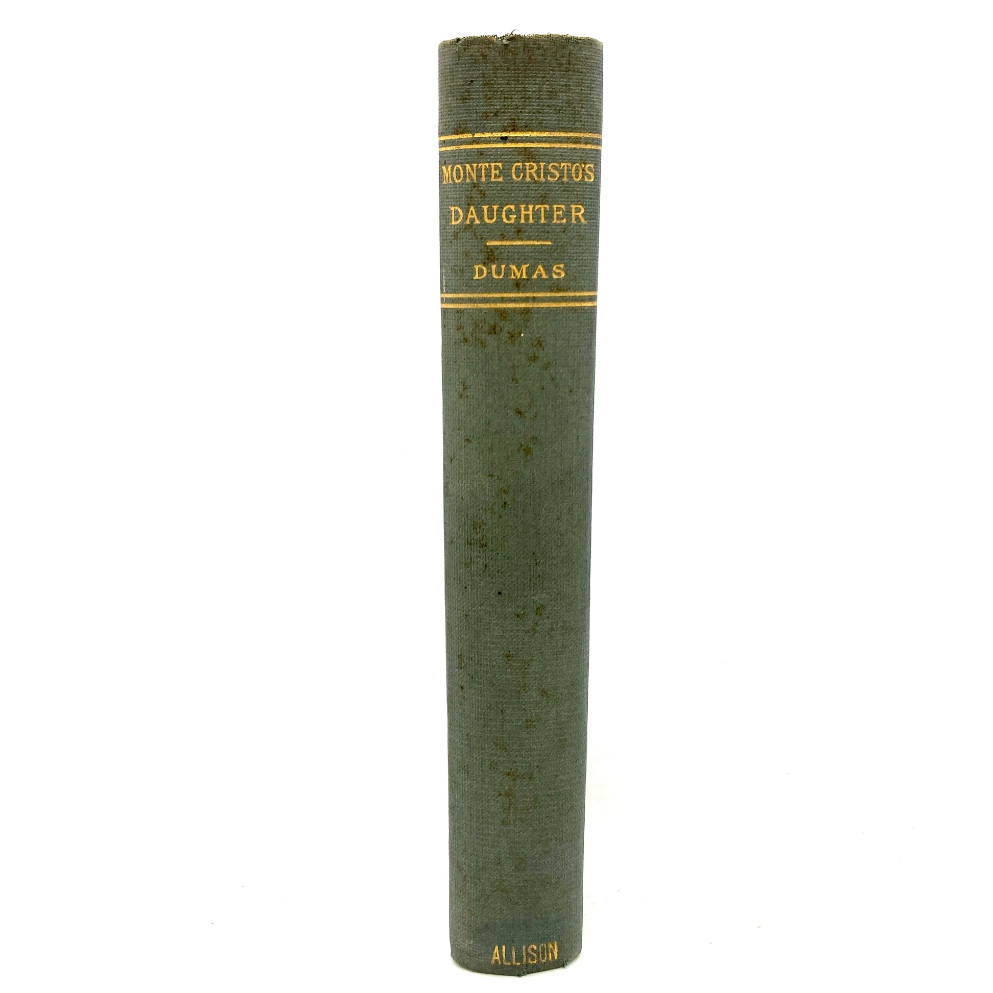 DUMAS, Alexandre "Monte Cristo's Daughter" [Wm. L. Allison, c1884] - Buzz Bookstore