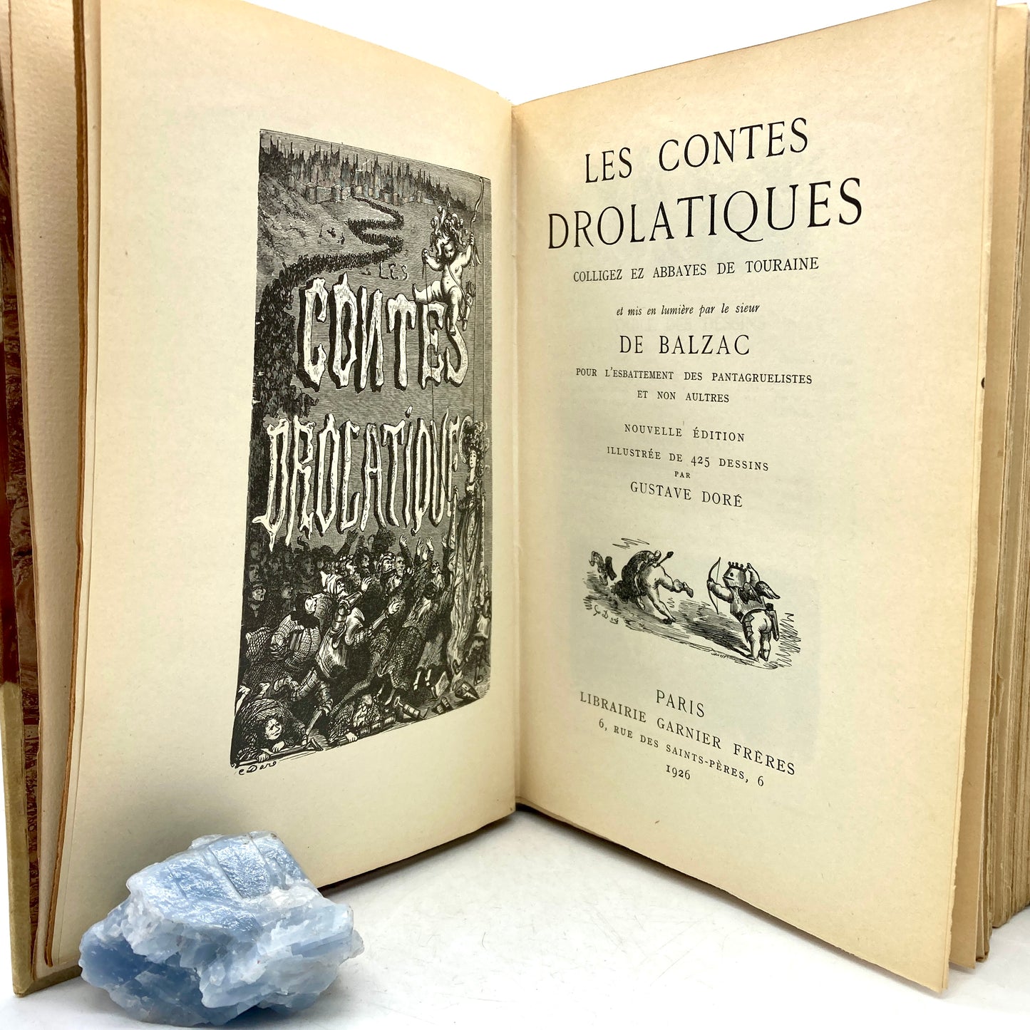 DE BALZAC, Honoré "Les Contes Drolatiques" [Garnier Frères, 1926]