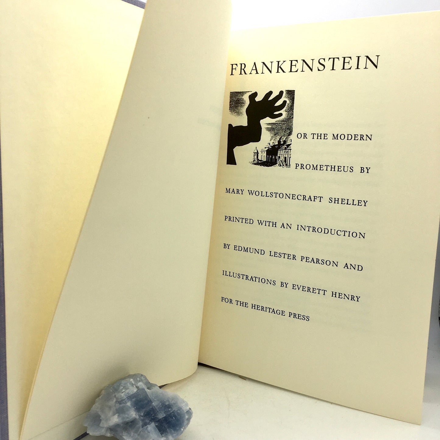 SHELLEY, Mary Wollstonecraft "Frankenstein" [Heritage Press, 1962] - Buzz Bookstore