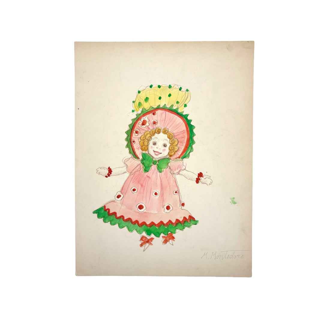 MARCO MONTEDORO “Original Costume Design Studies” [c1920s]