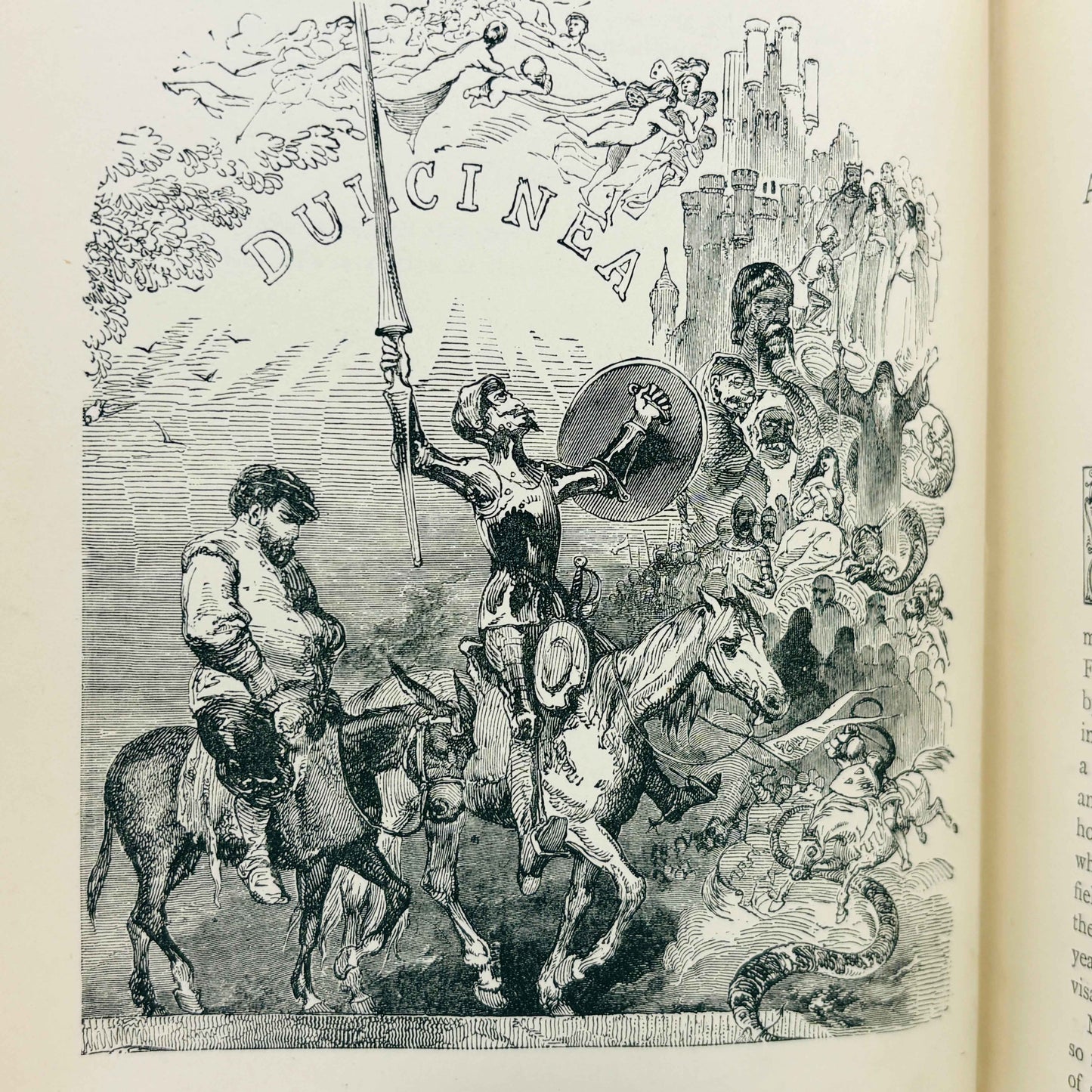 CERVANTES, Miguel de “The Adventures of Don Quixote” [Routledge, n.d./c1898]