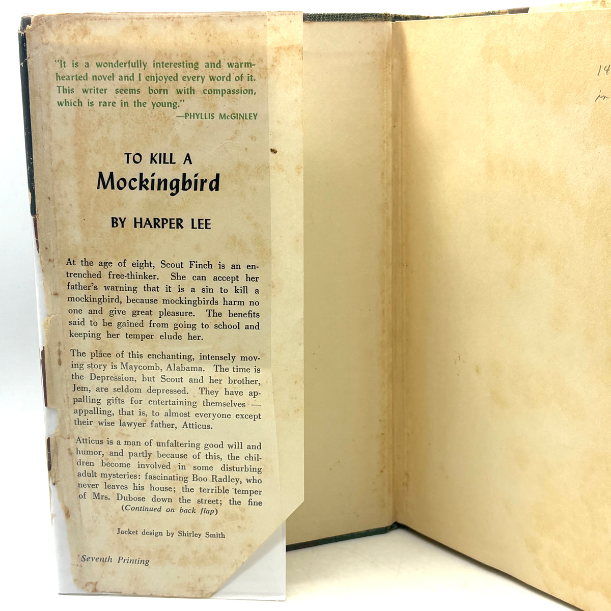 Lee, Harper “To Kill a Mockingbird” [J. B. Lippincott, 1960] 14th Impression