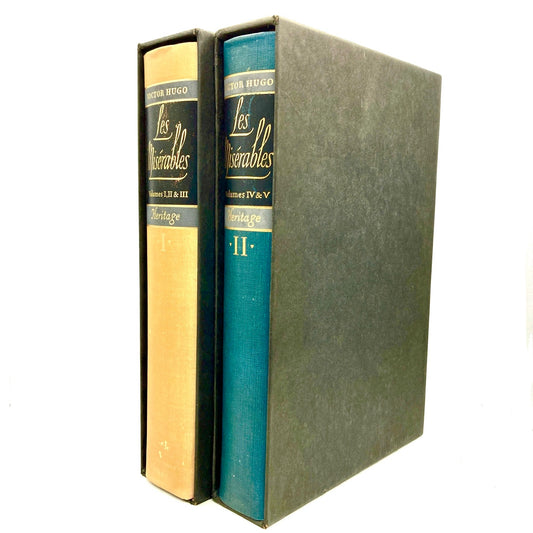 HUGO, Victor "Les Miserables" [Heritage Press, 1938] - Buzz Bookstore