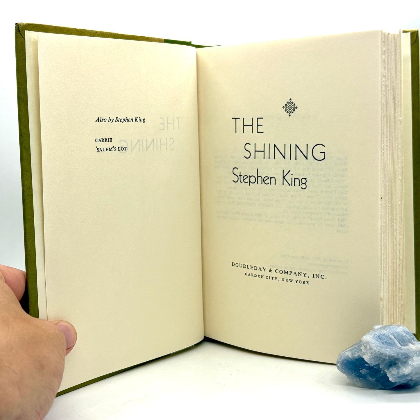KING, Stephen "The Shining" [Doubleday, 1977/1984] Book Club Edition