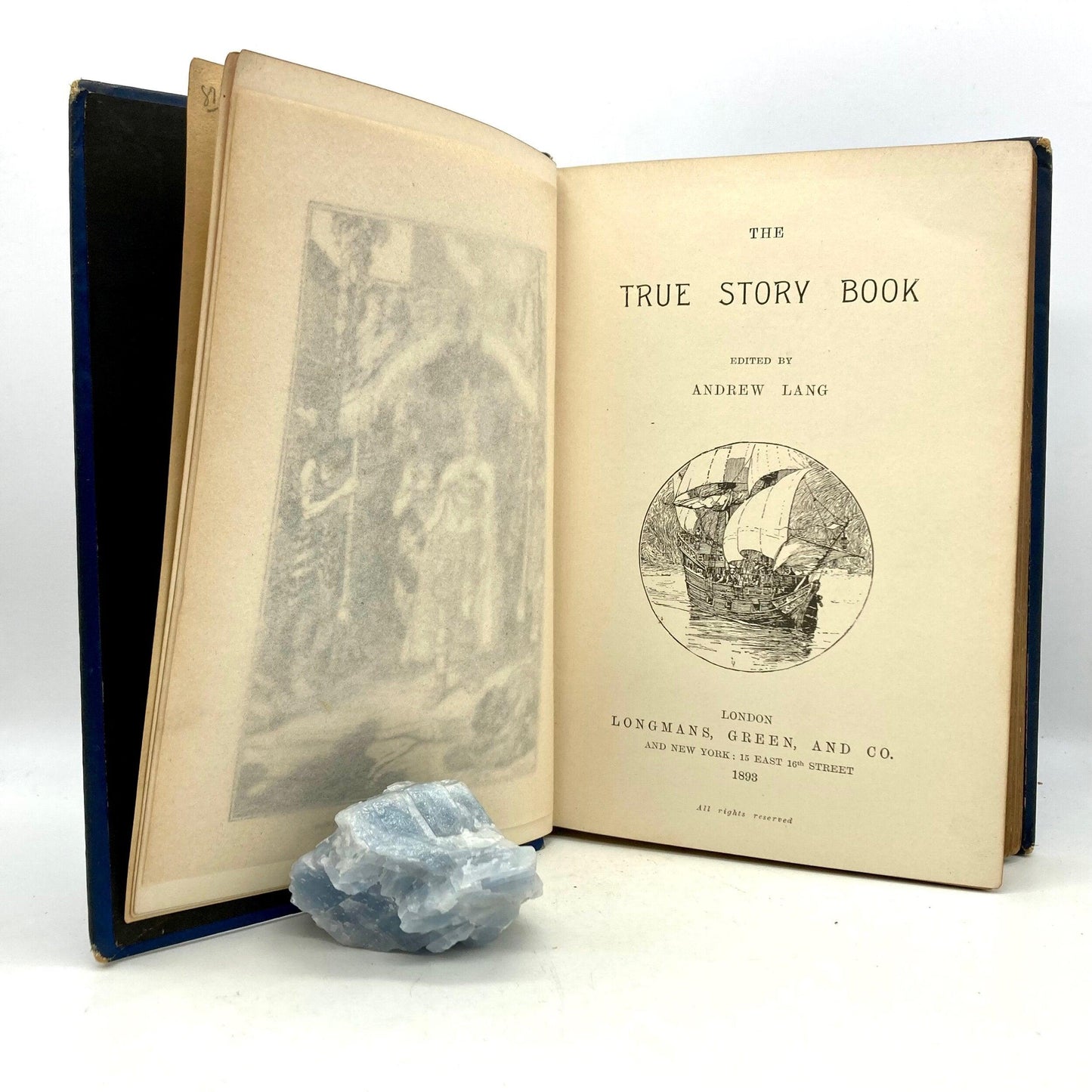 LANG, Andrew “The True Story Book” [Longmans, Green & Co, 1893] 1st Edition - Buzz Bookstore