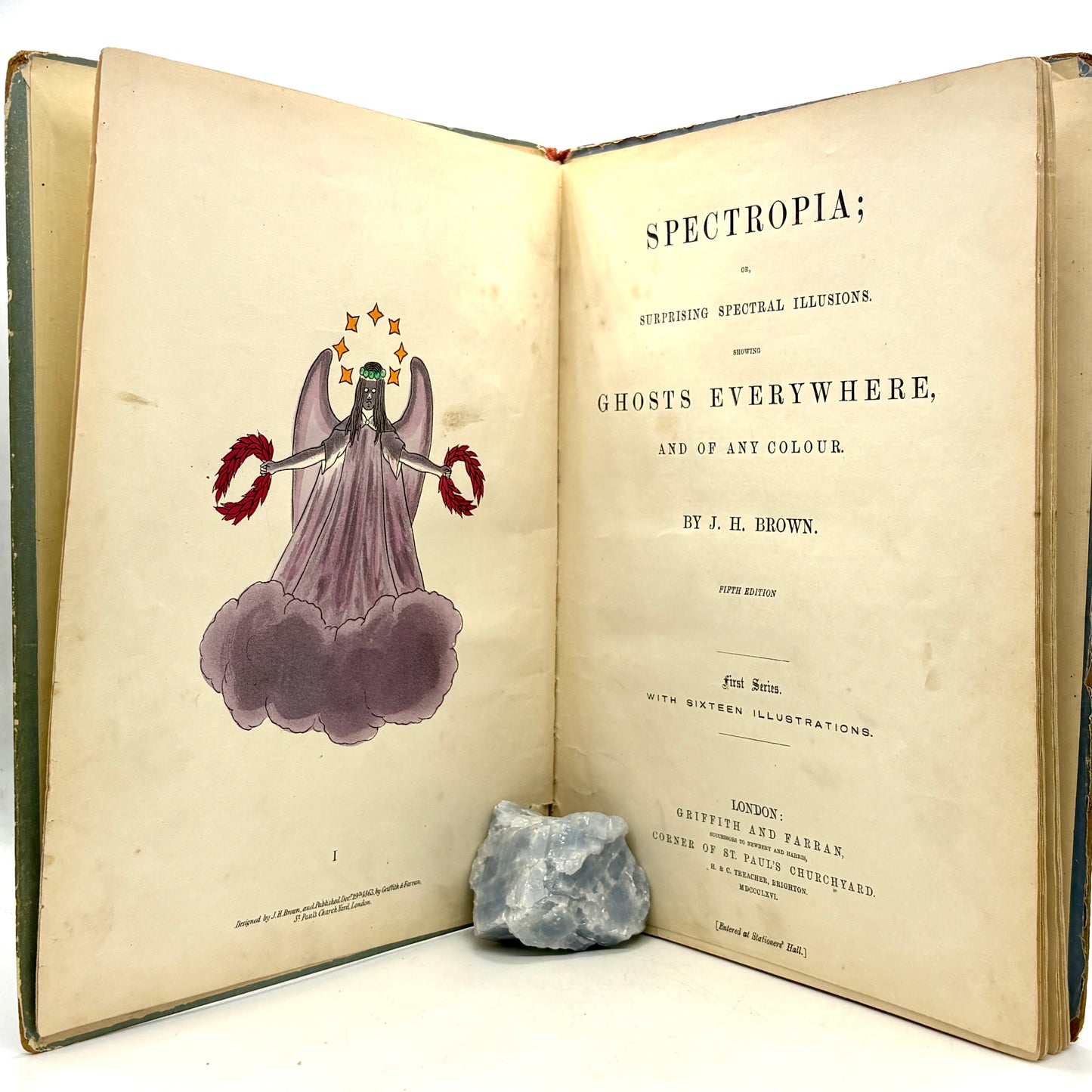 BROWN, J. H. “Spectropia; or, Surprising Spectral Illusions” [1866] Ghosts, Spiritualism