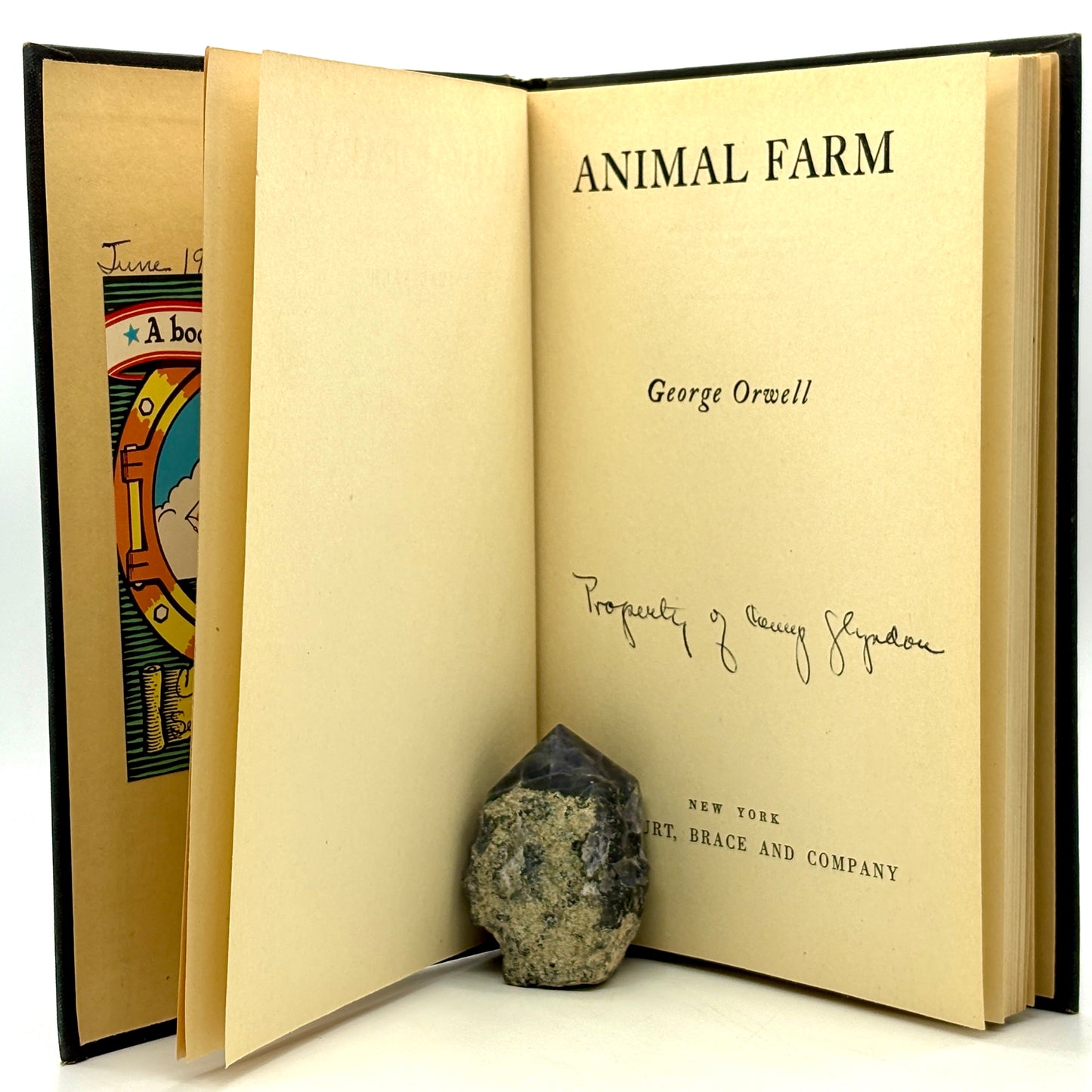 ORWELL, George “Animal Farm” [Harcourt, Brace and Company, 1946] 1st Edition