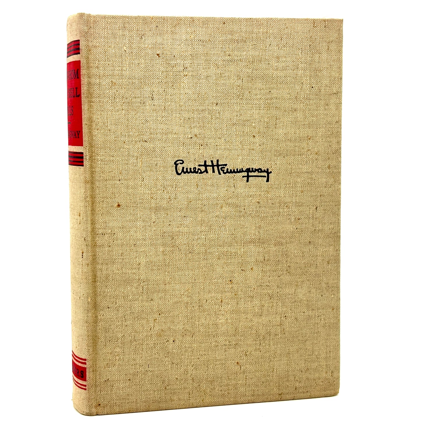 HEMINGWAY, Ernest “For Whom the Bell Tolls” [Charles Scribner’s Sons, 1940] 1st Ed