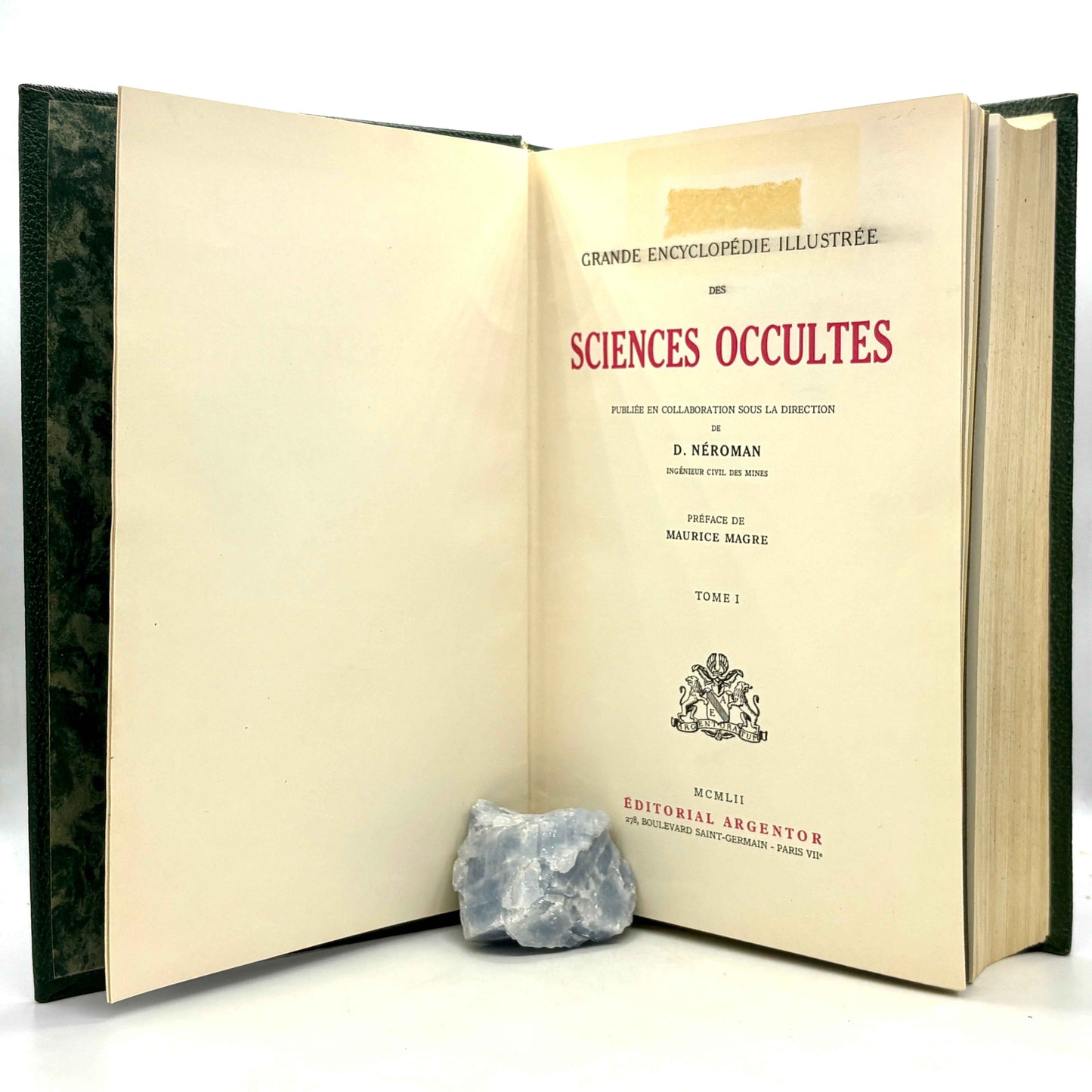 Néroman, D. “Grande Encyclopédie Illustrée des Sciences Occultes” [1952]