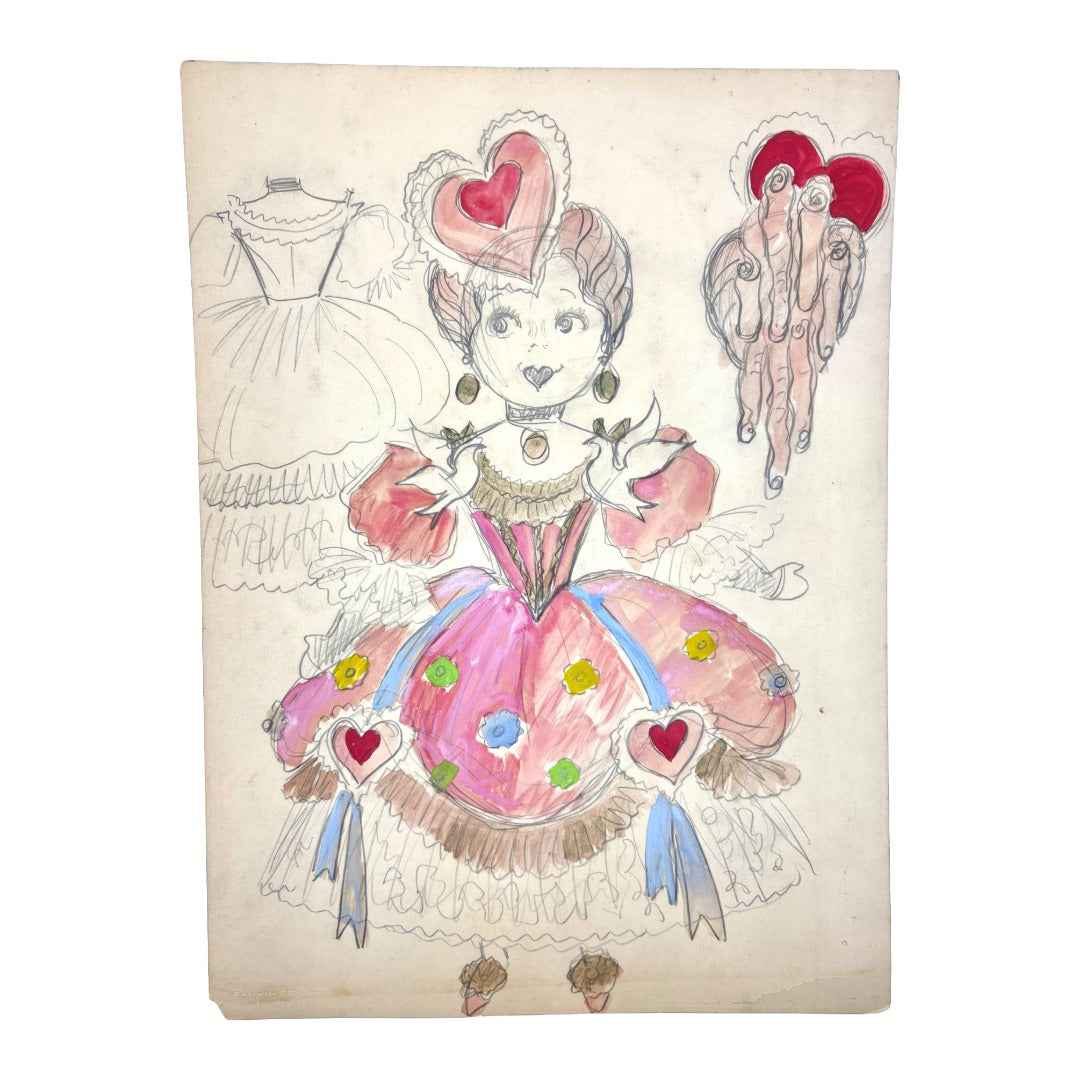 MARCO MONTEDORO “Original Costume Design Studies” [c1920s]