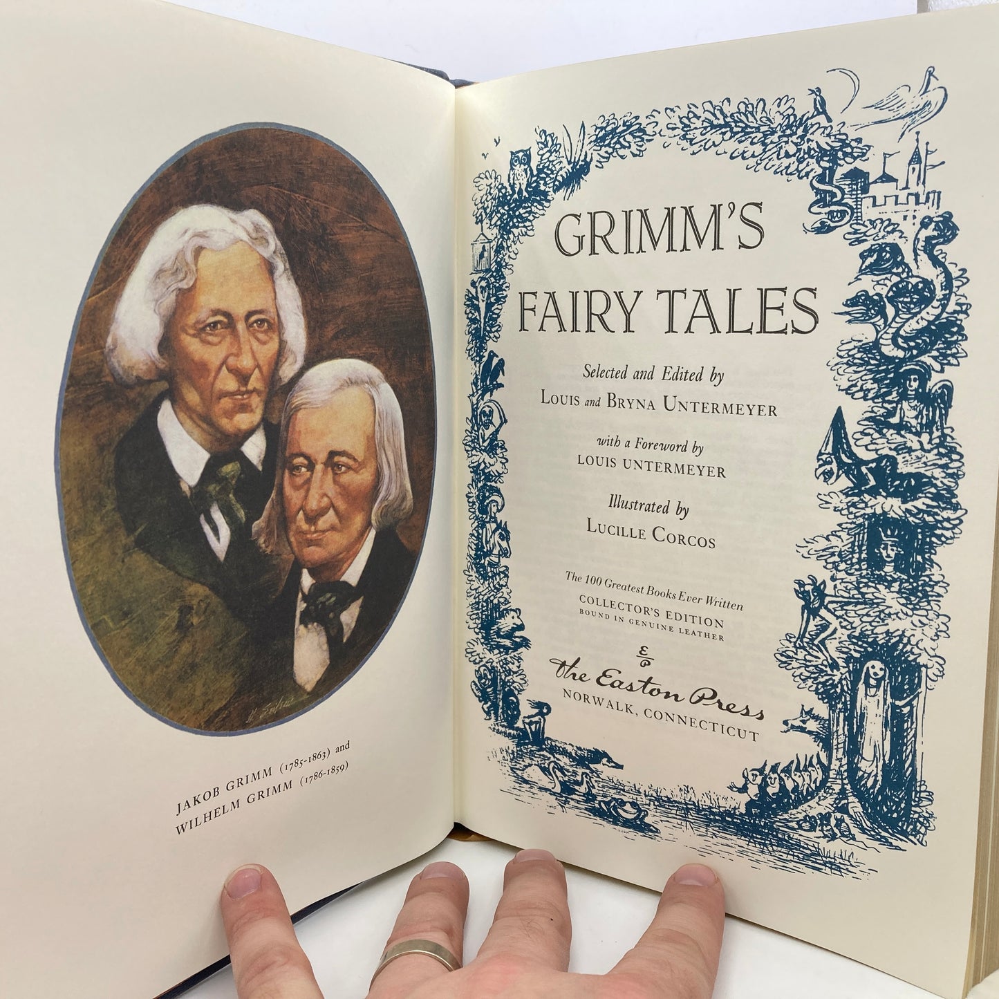 GRIMM, Brothers "Grimm's Fairy Tales" [Easton Press, 1980]