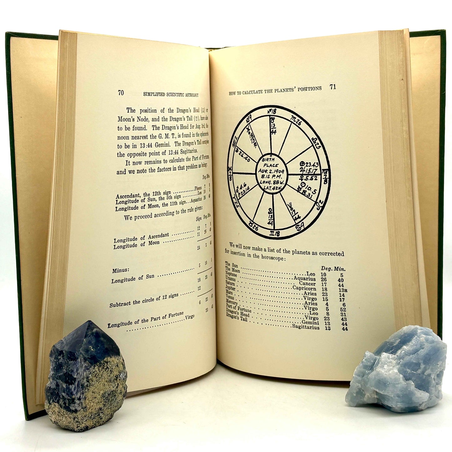 HEINDEL, Max "Simplified Scientific Astrology" [Rosicrucian Fellowship, 1928]