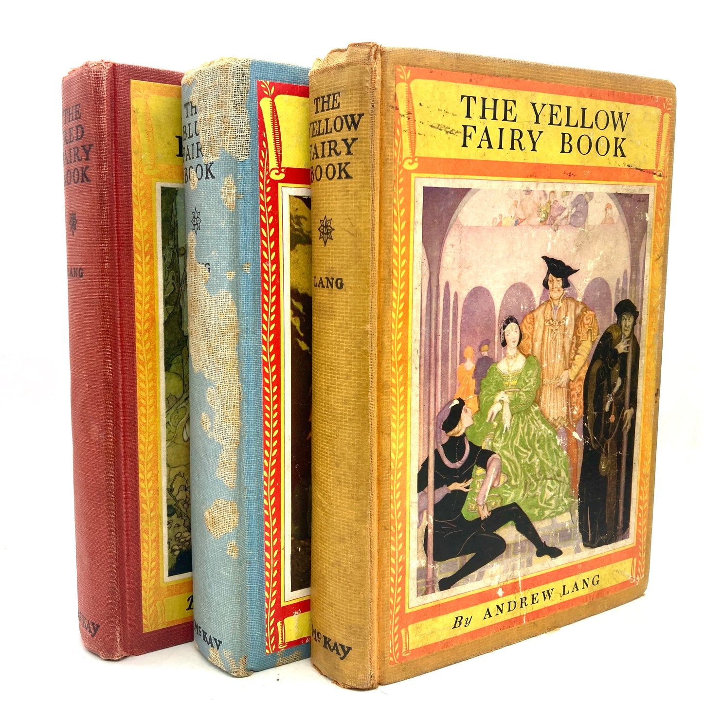 LANG, Andrew "Red Fairy Book, Blue Fairy Book, Yellow Fairy Book" [David McKay, 1924]